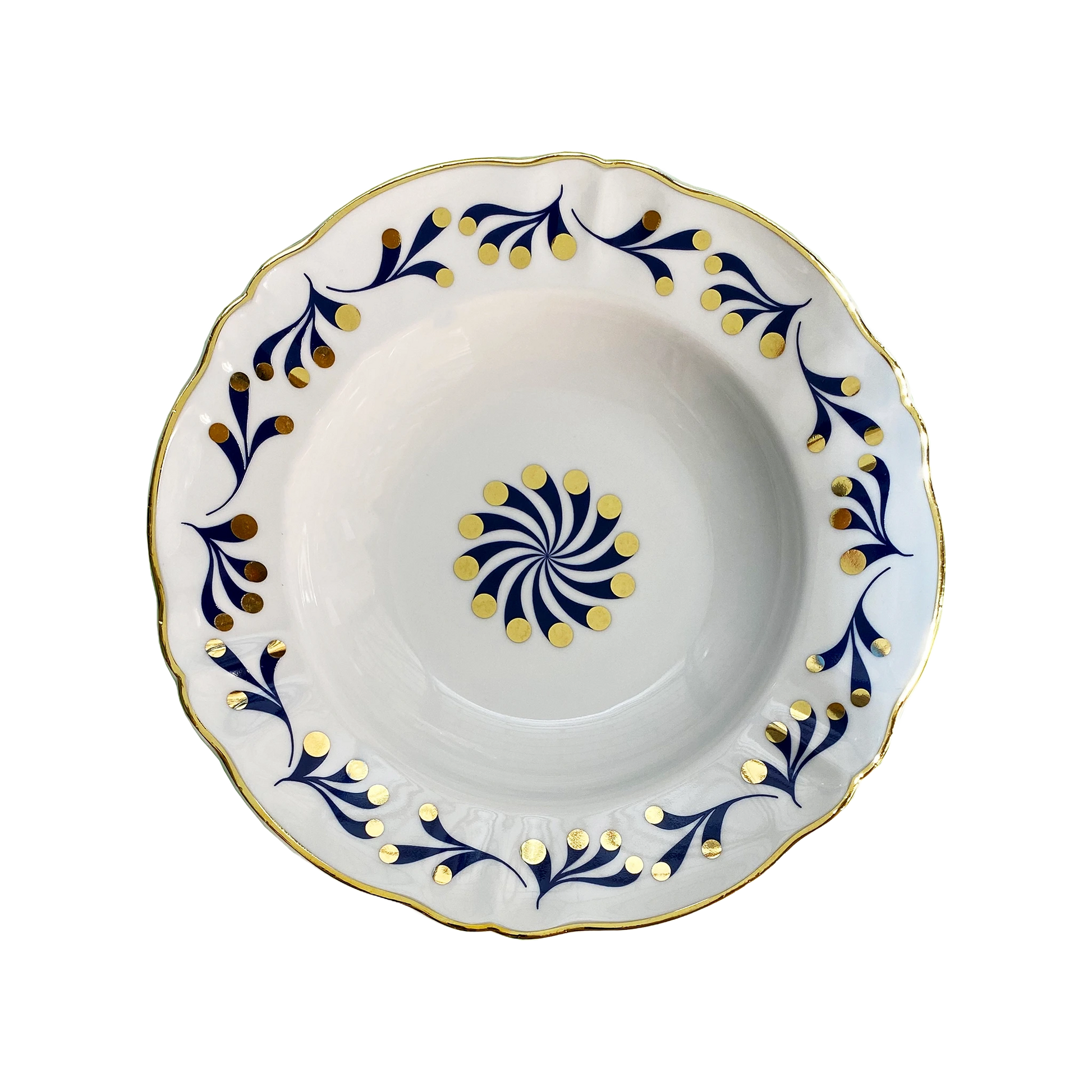 Prato Fundo Abracadabra Azul.