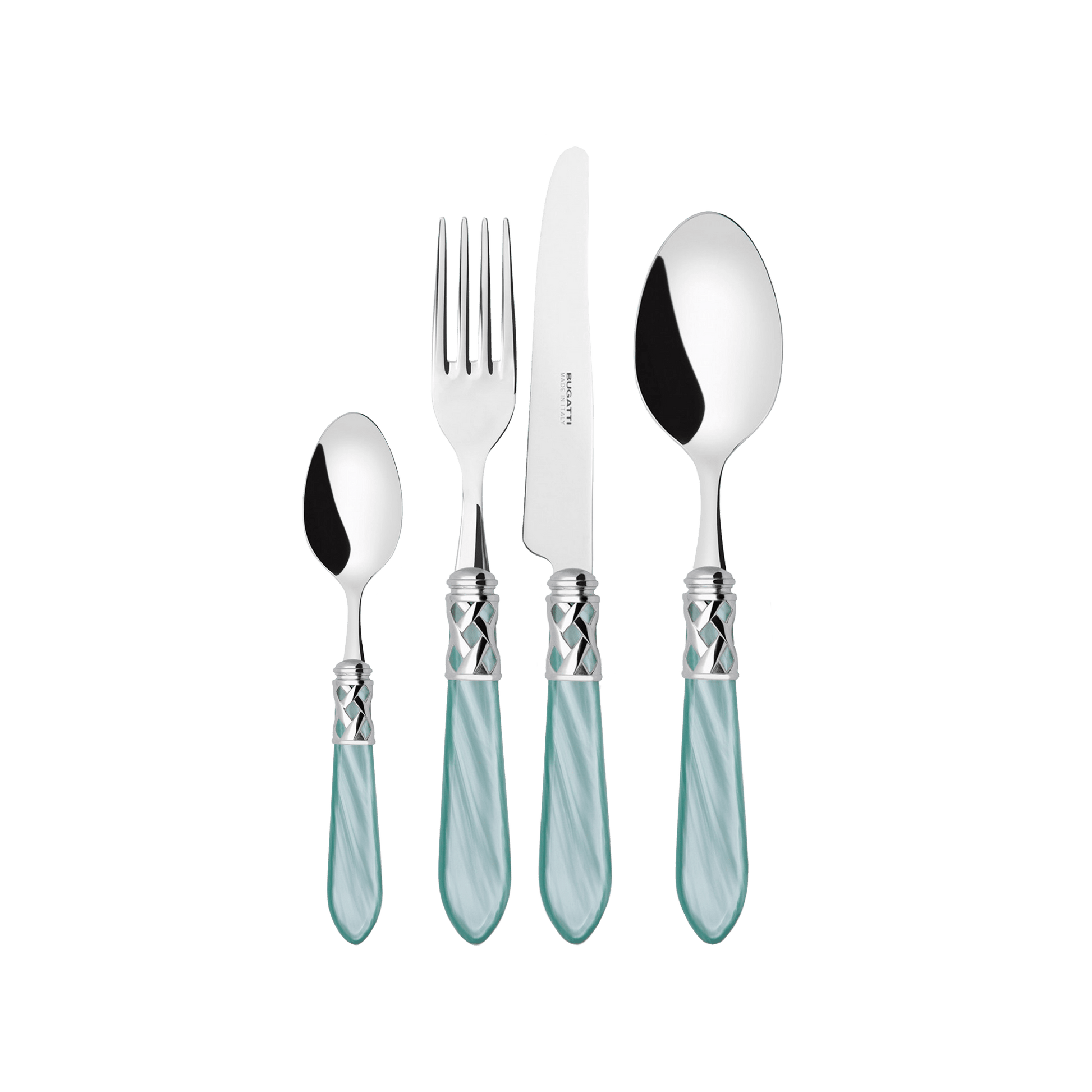 Set Faqueiro Aladdin Bugatti Aqua Green.