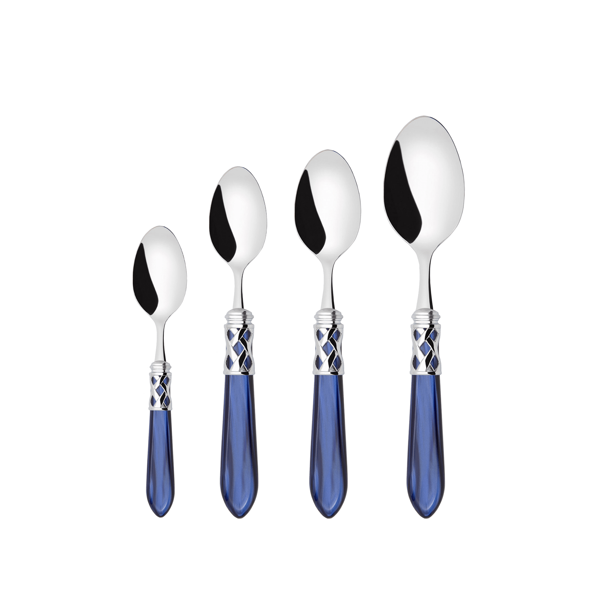 Colheres do Set Faqueiro Aladdin Bugatti Blue.