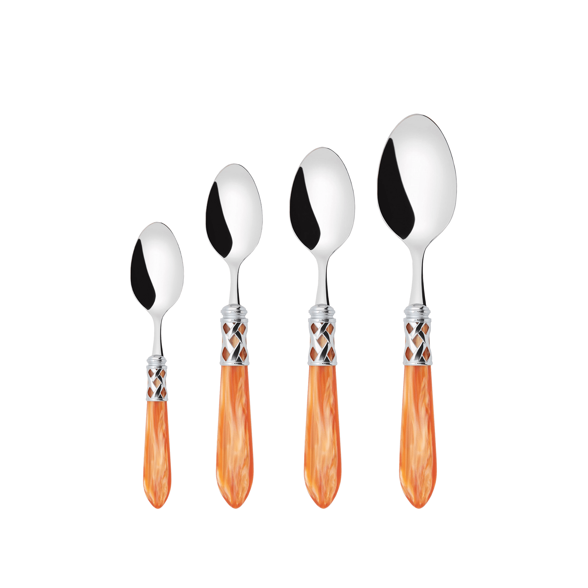 Colheres do Set Faqueiro Aladdin Bugatti Tangerine.