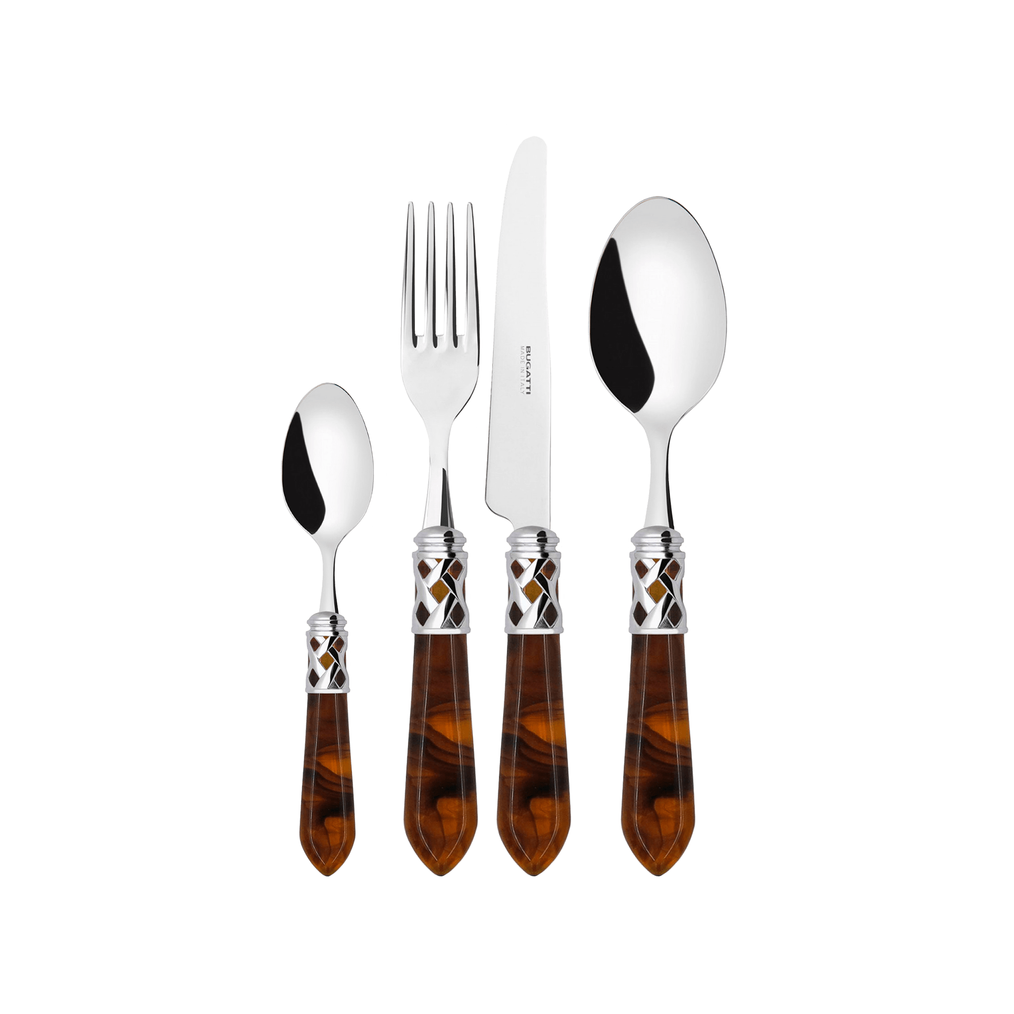 Set Faqueiro Aladdin Bugatti Tortise Shell.