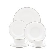 Aparelho de Jantar Bistrô Silver 42 Peças.