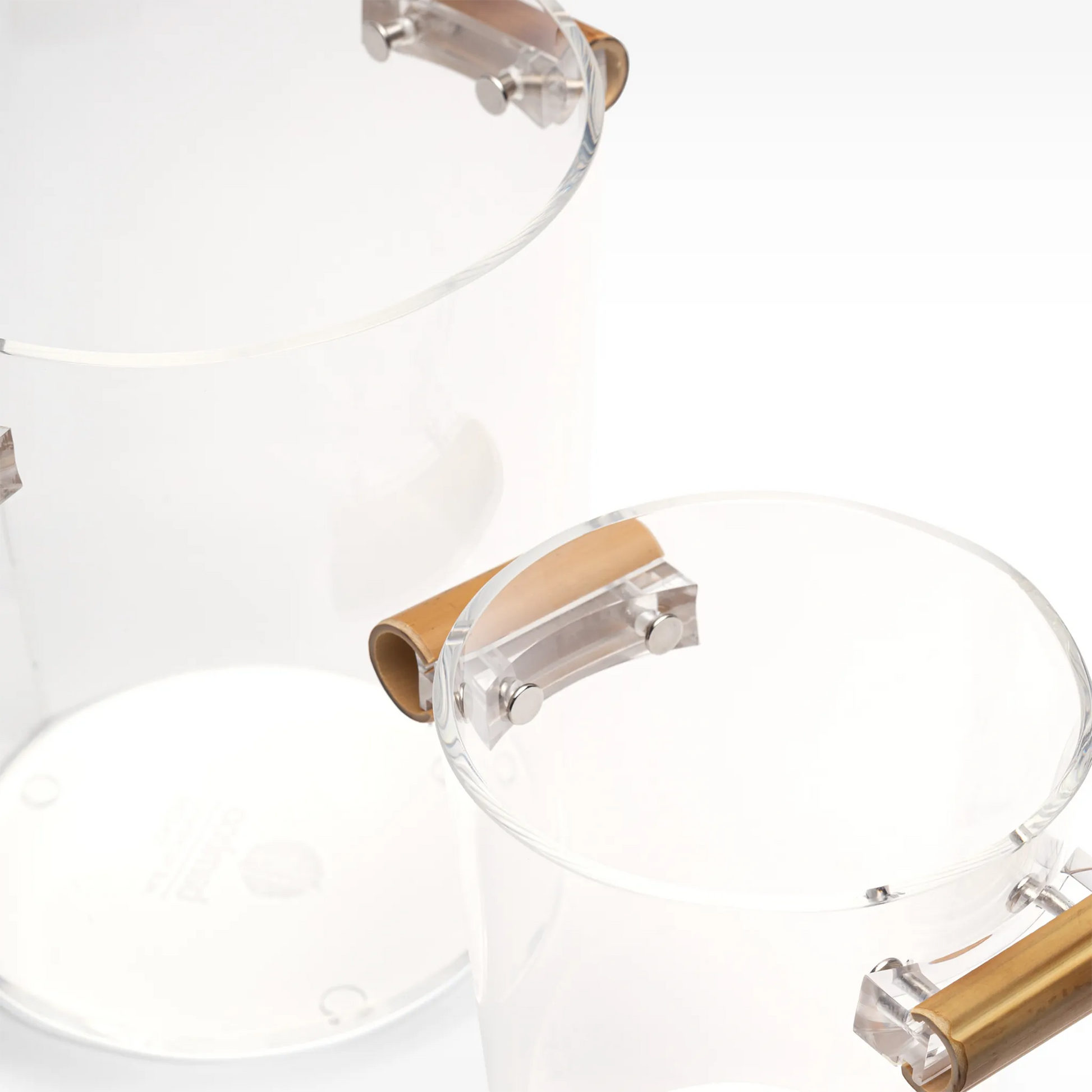 Detalhes do Balde de Gelo M Bambu.