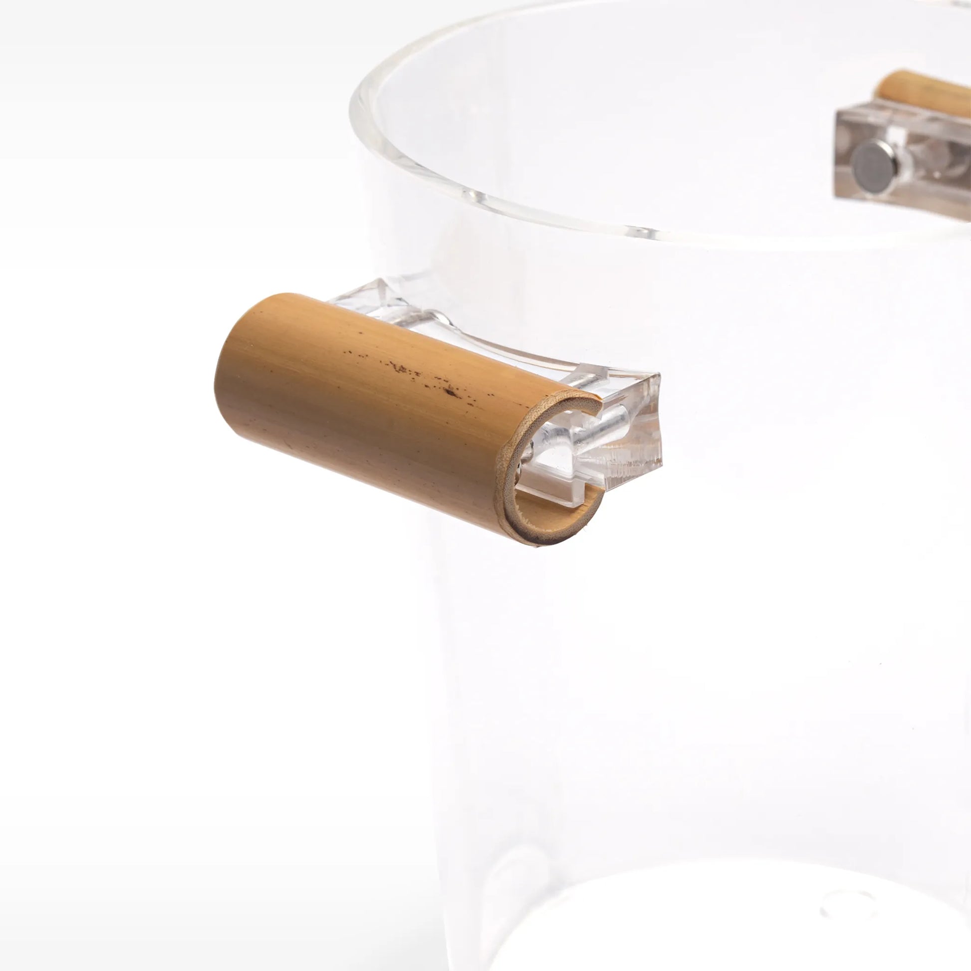 Detalhes do Balde de Gelo Bambu.