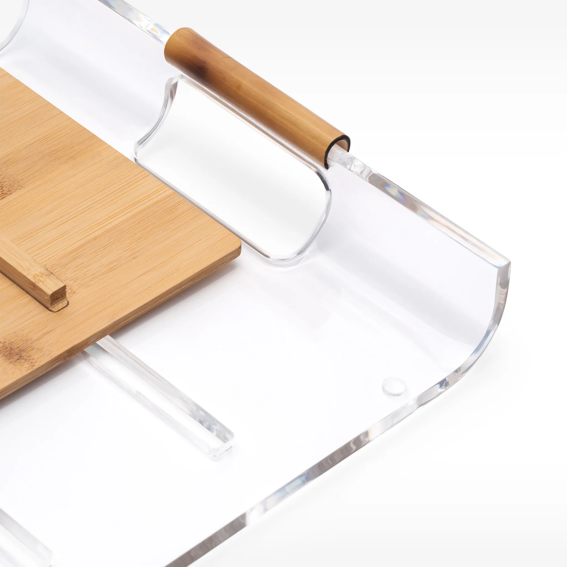 Detalhes da Bandeja de Serviço Bambu M.