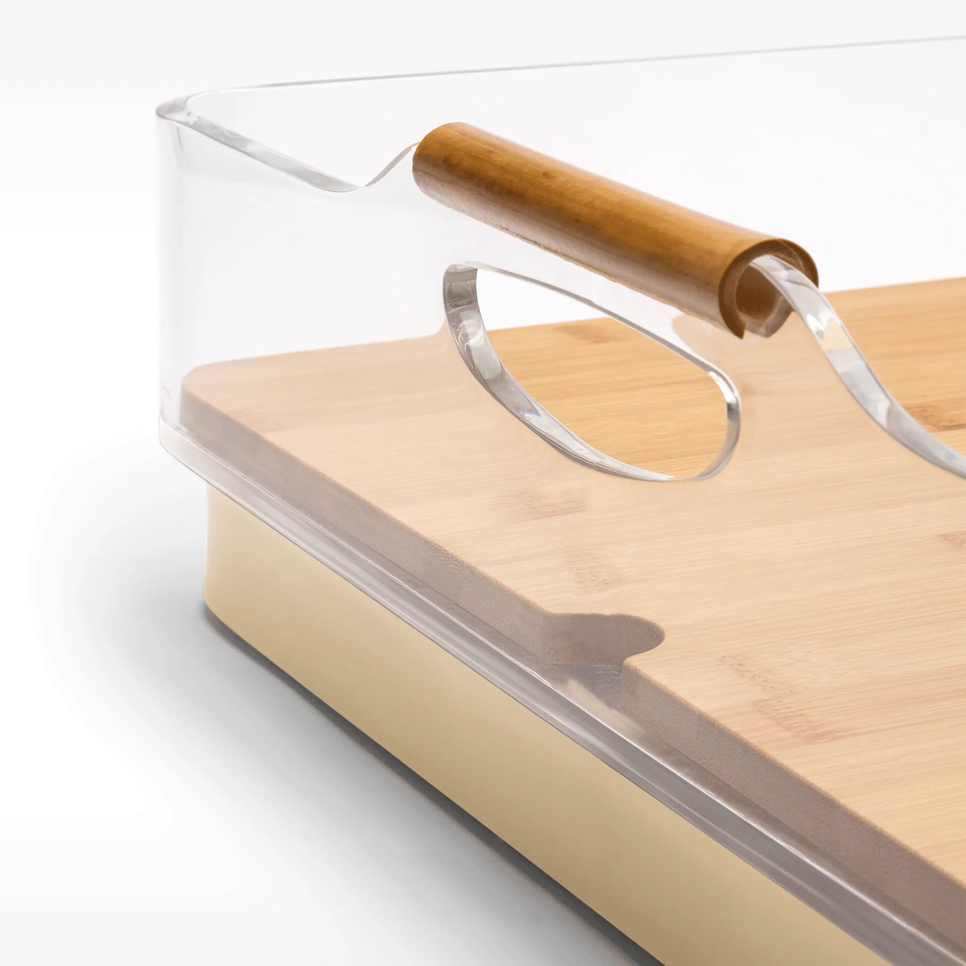 Detalhe da Bandeja Flutuante Bambu.