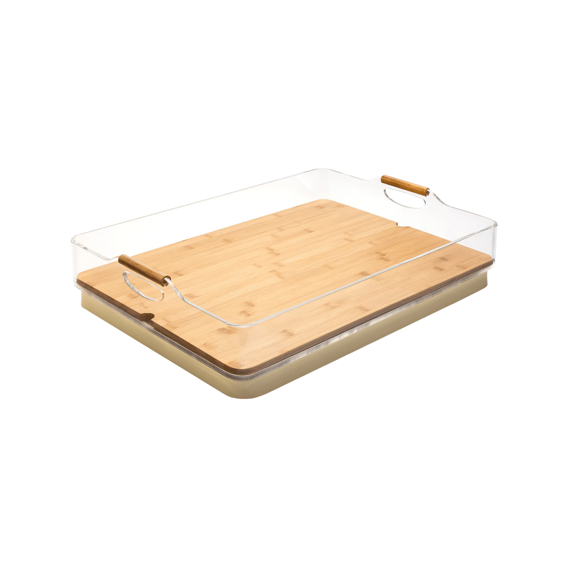 Bandeja Flutuante Bambu.