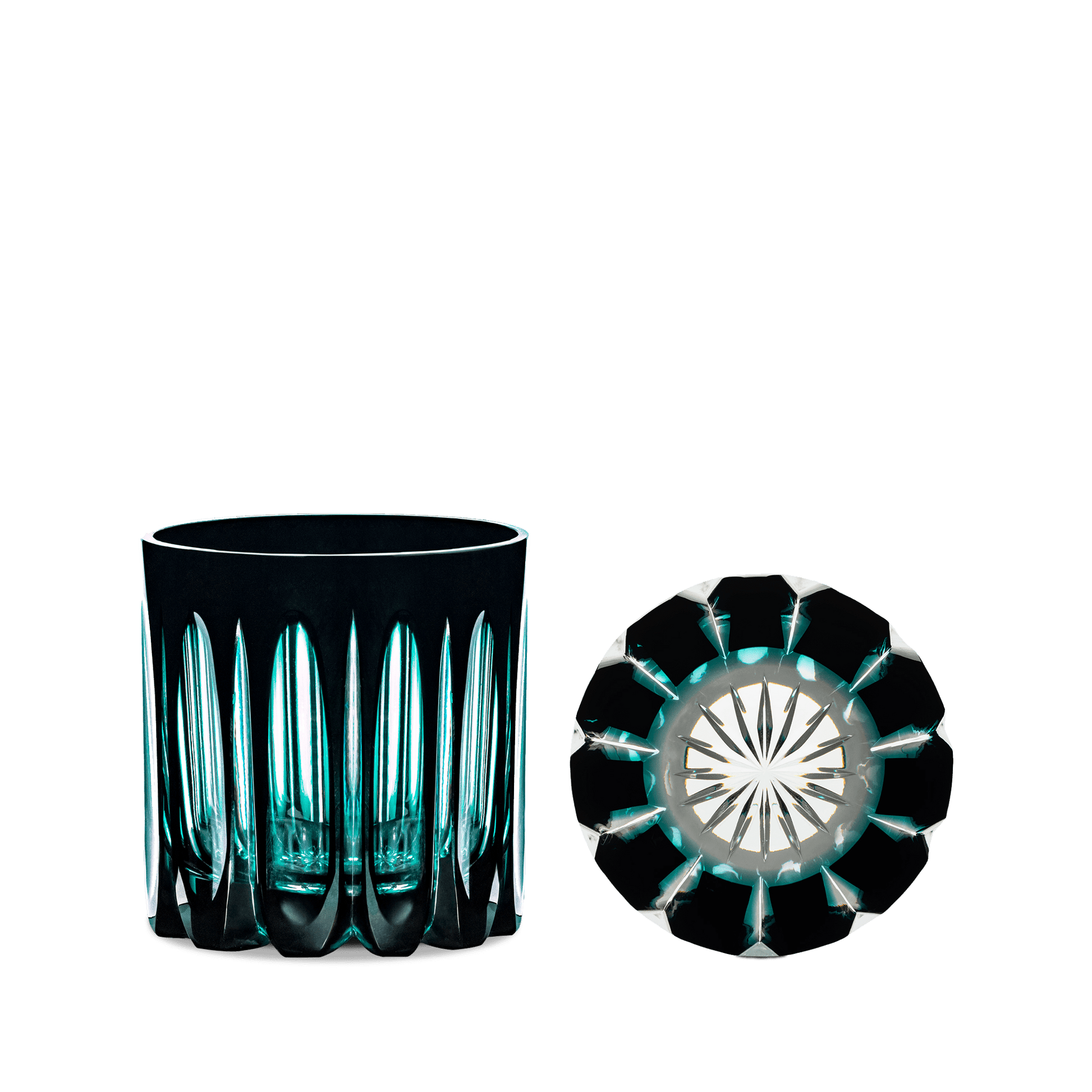 Set Copos On The Rocks Bicolor Orvalho.