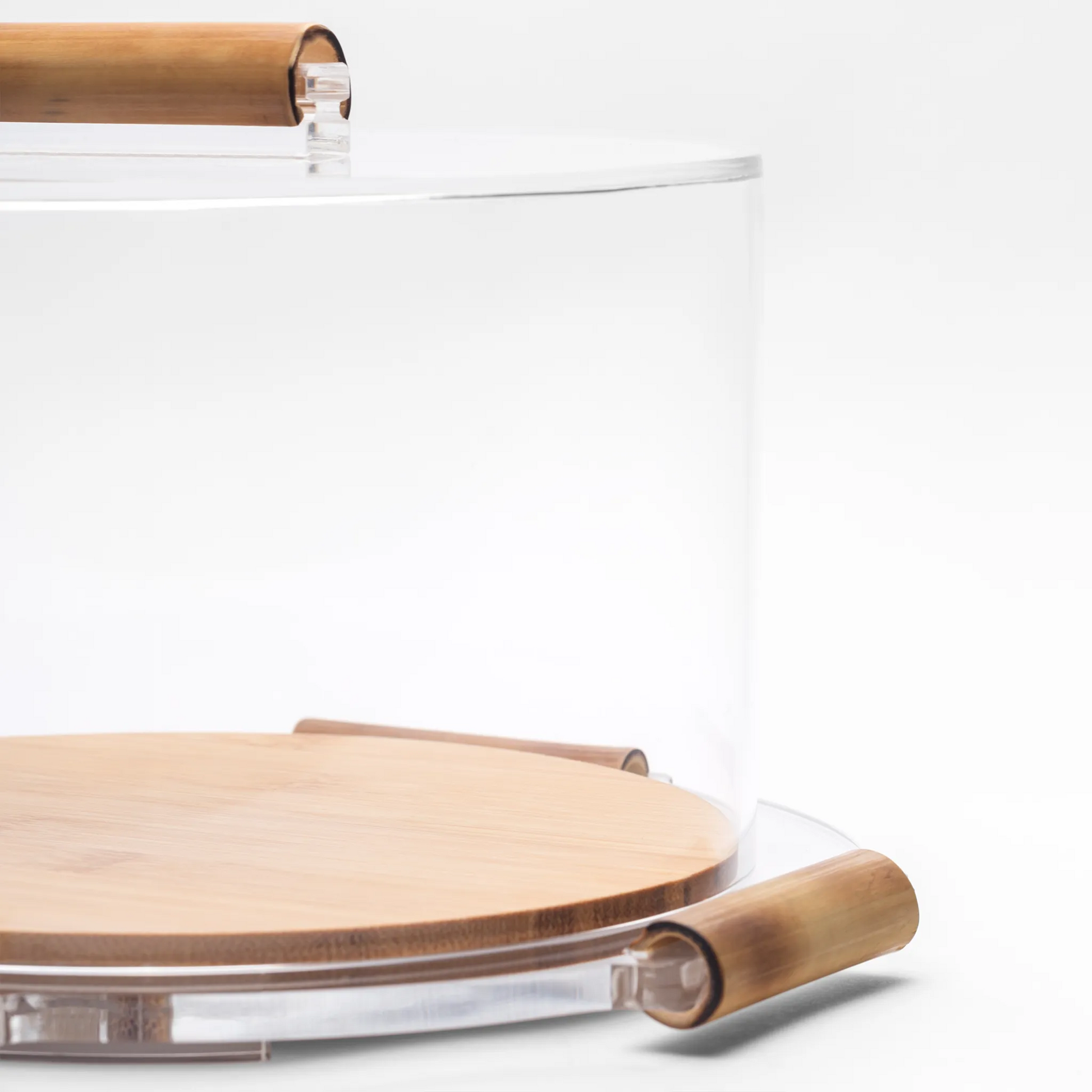 Detalhe da Boleira Redonda M Bambu.