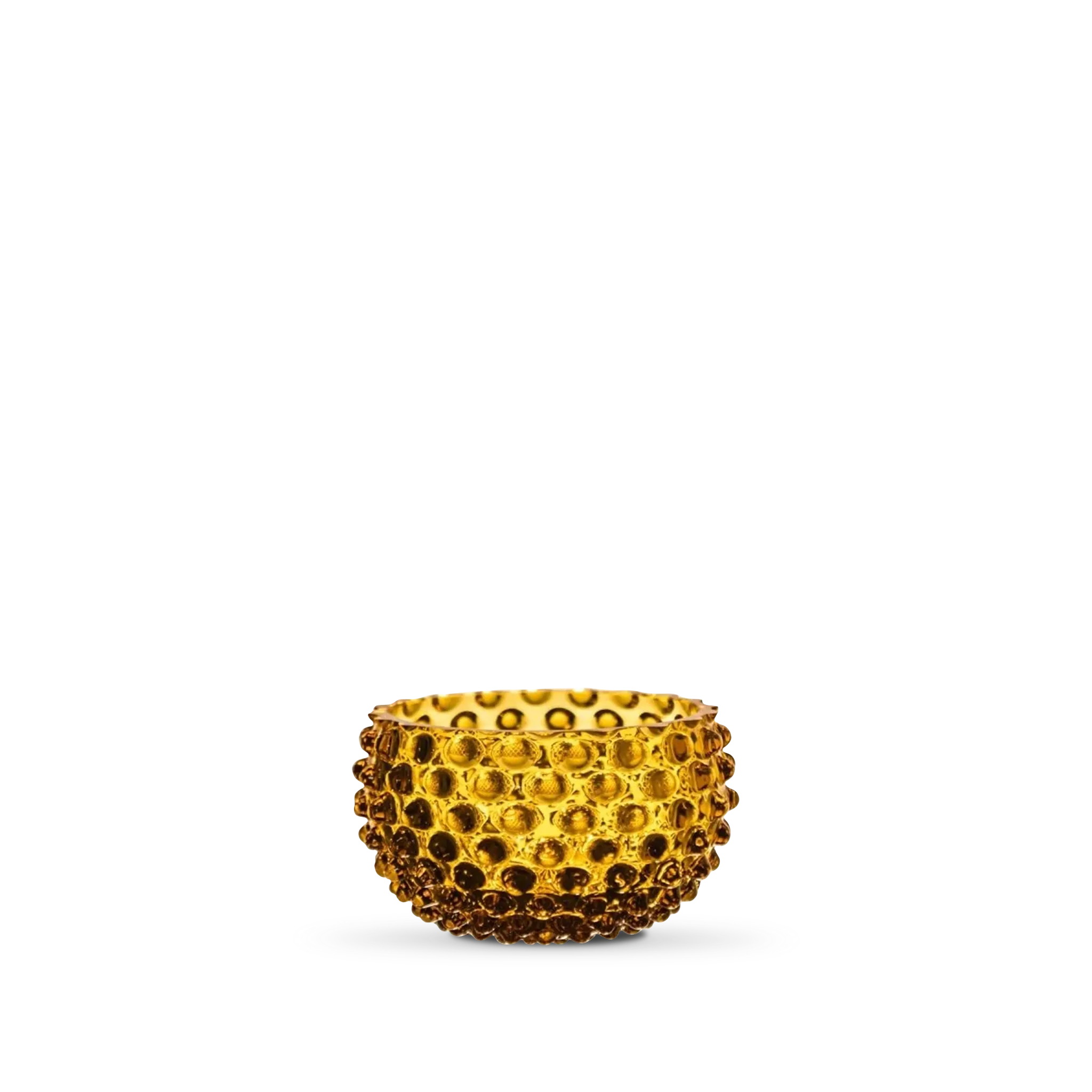 Bowl Hobnail Âmbar.