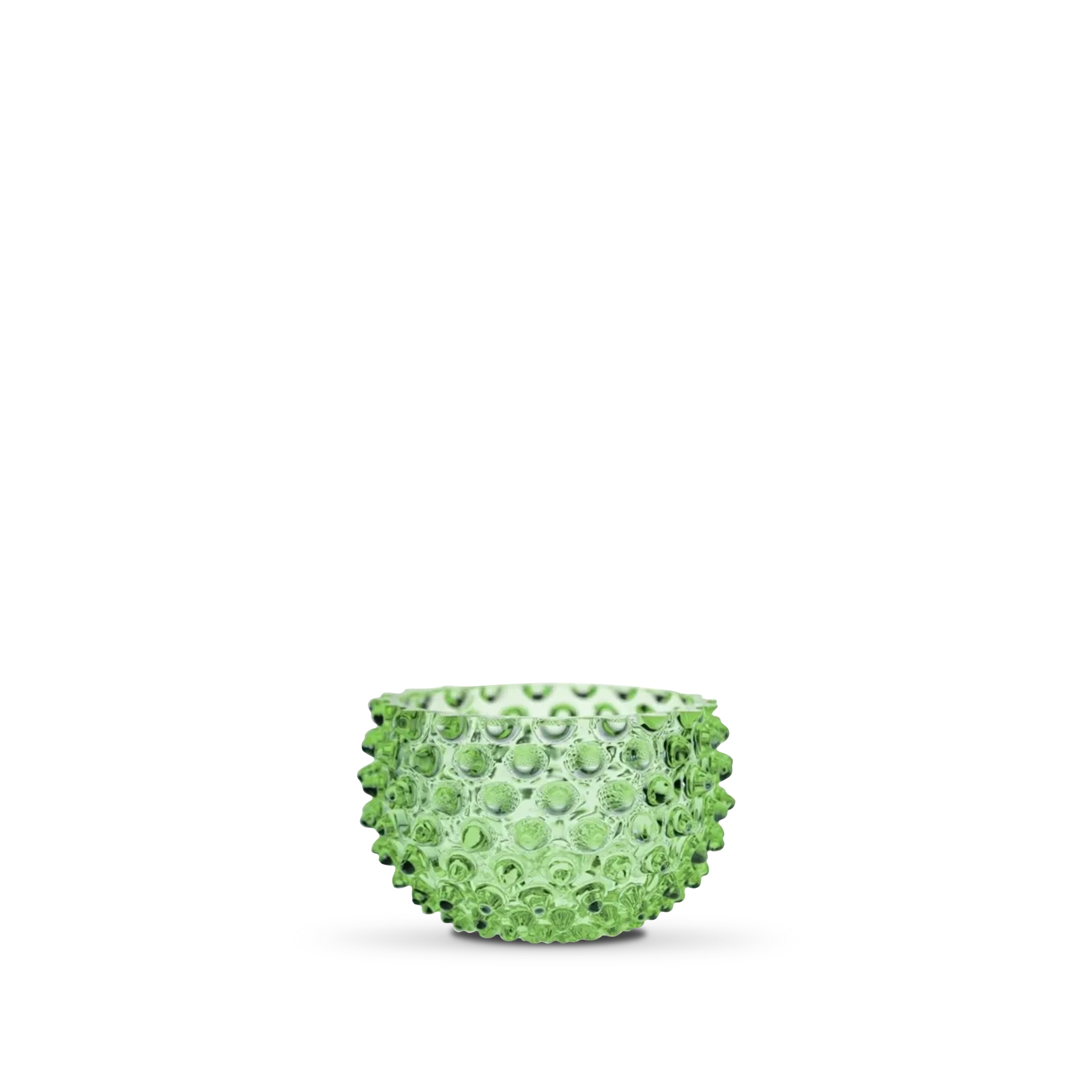 Bowl Hobnail Light Green.