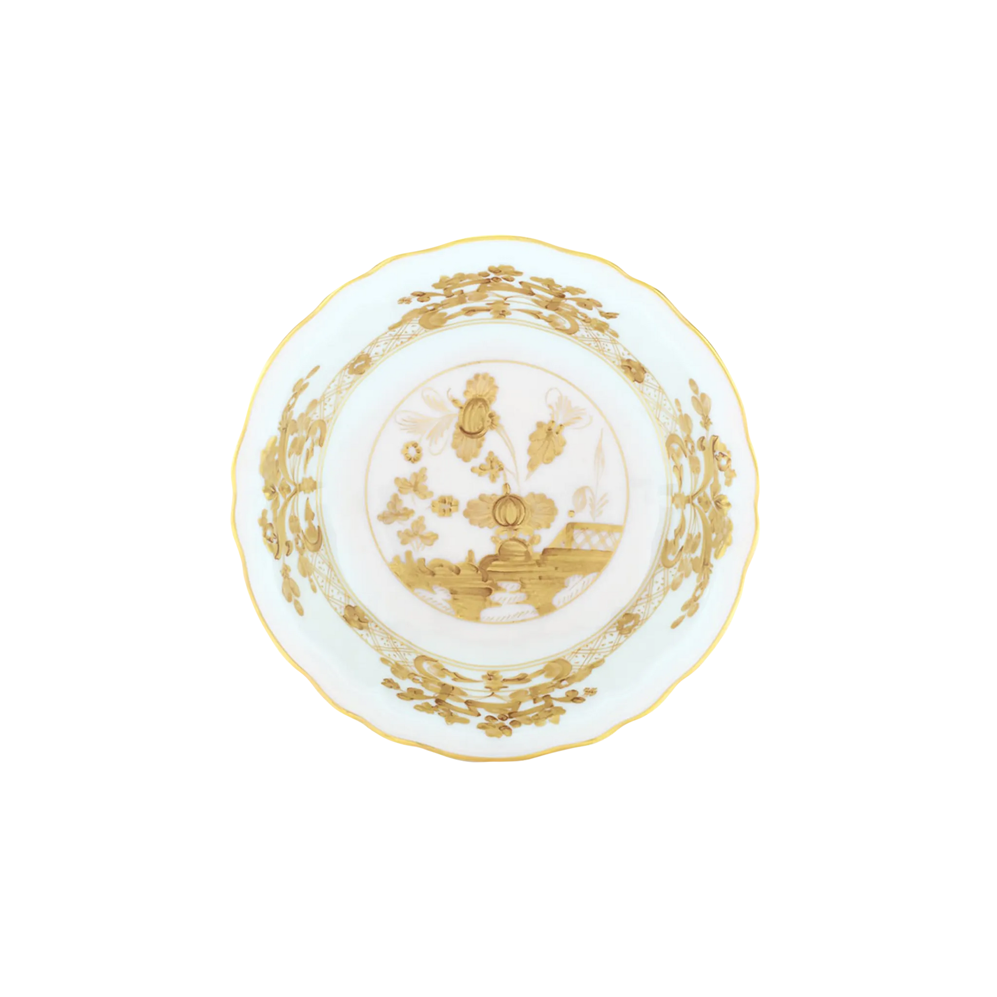 Vista frontal do Bowl Oriente Italiano Aurum.