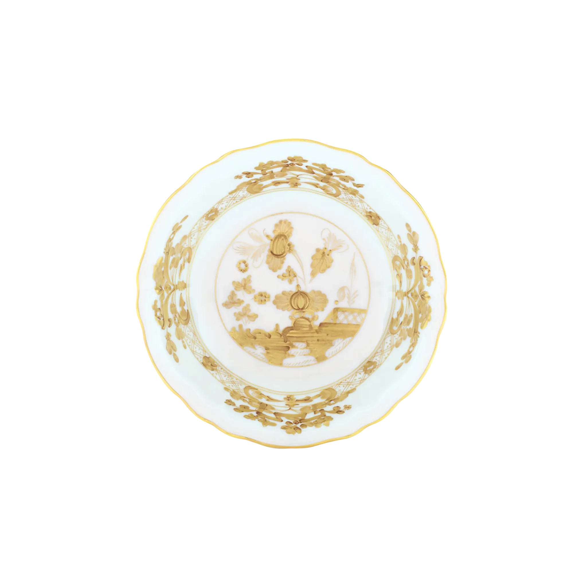 Vista frontal do Bowl Oriente Italiano Aurum.