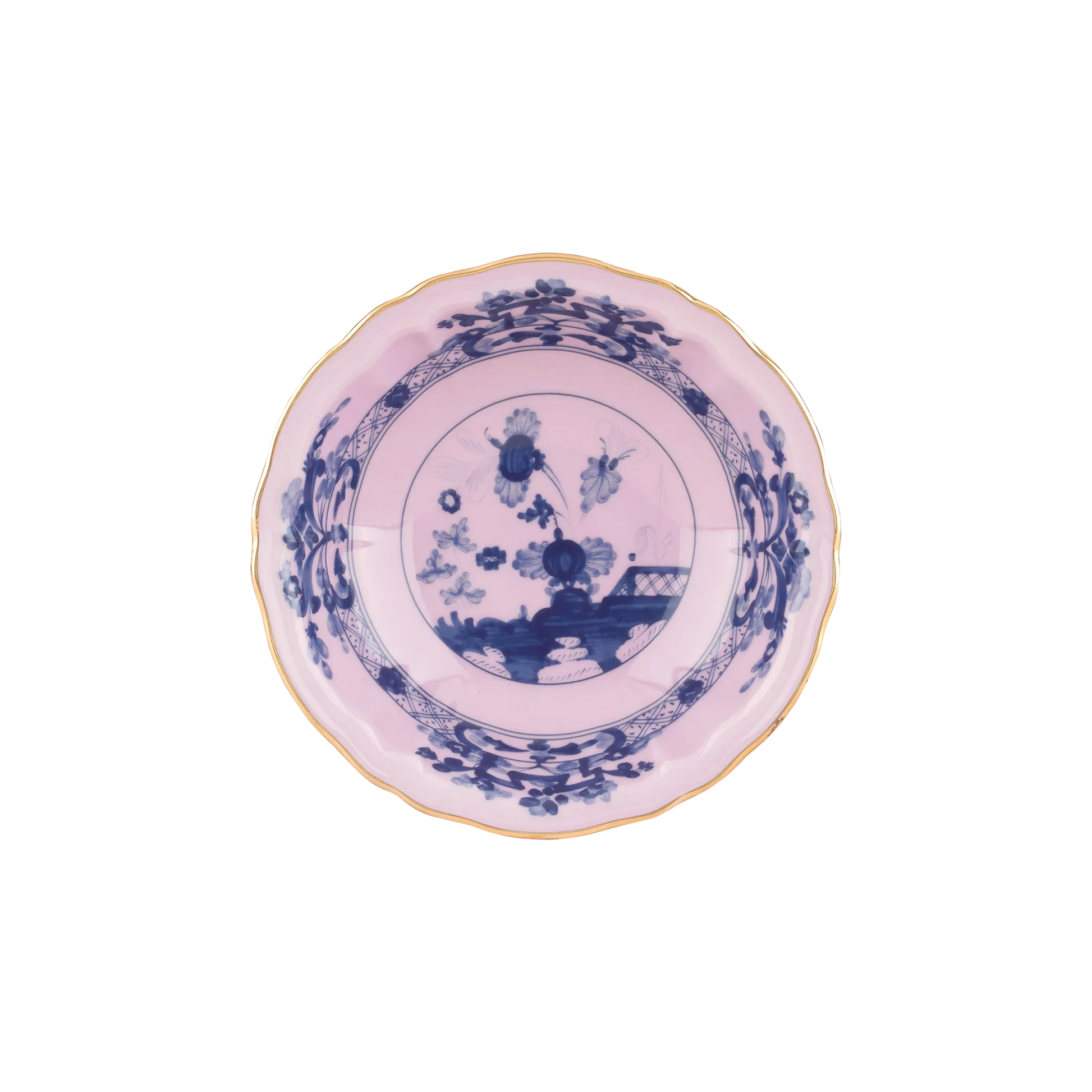 Vista frontal do Bowl Oriente Italiano Azalea.