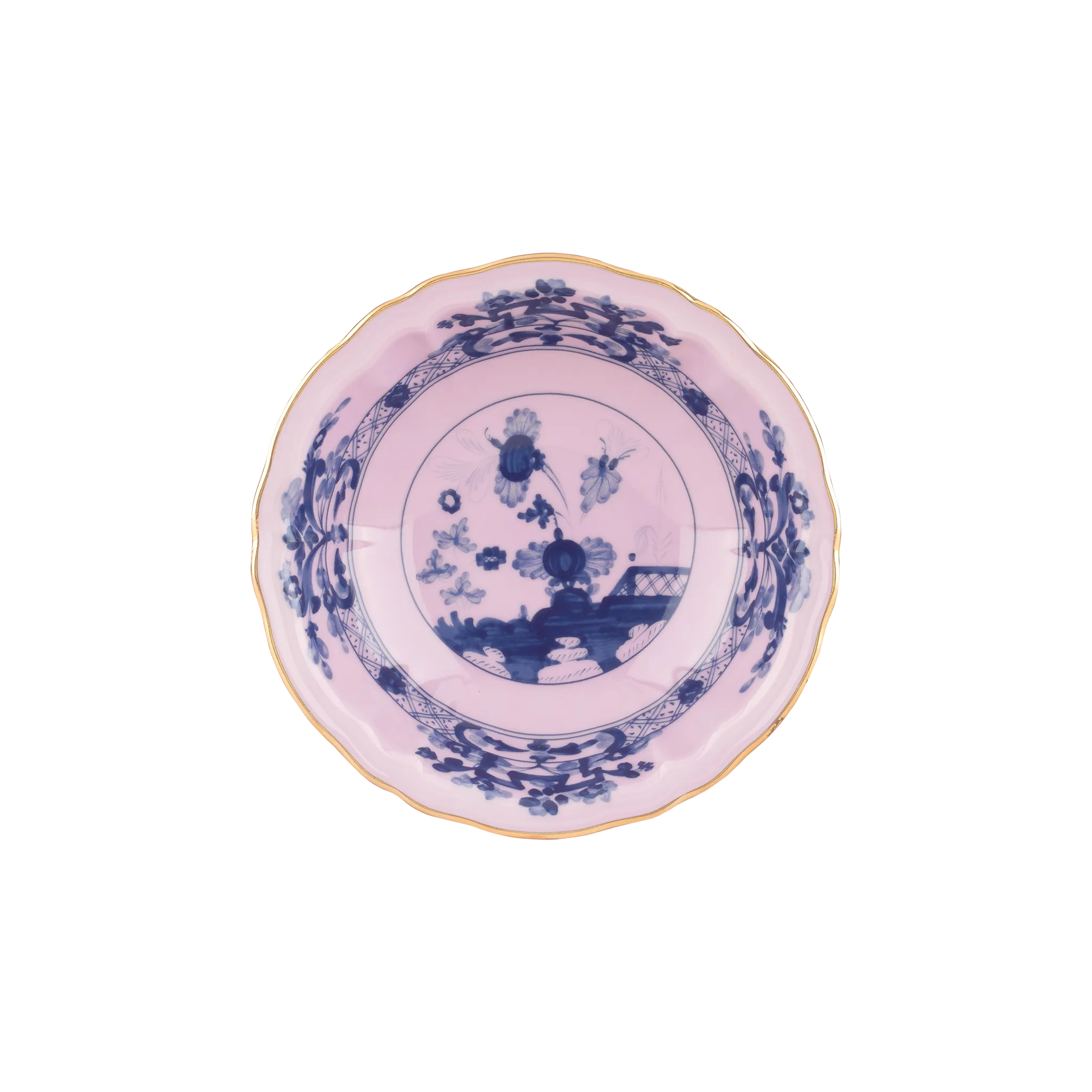 Vista frontal do Bowl Oriente Italiano Azalea.