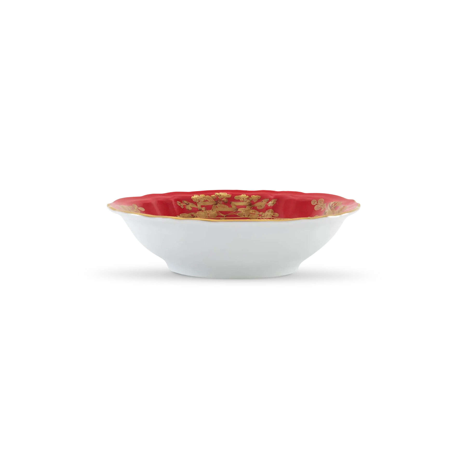 Vista lateral do Bowl Oriente Italiano Rubrum.