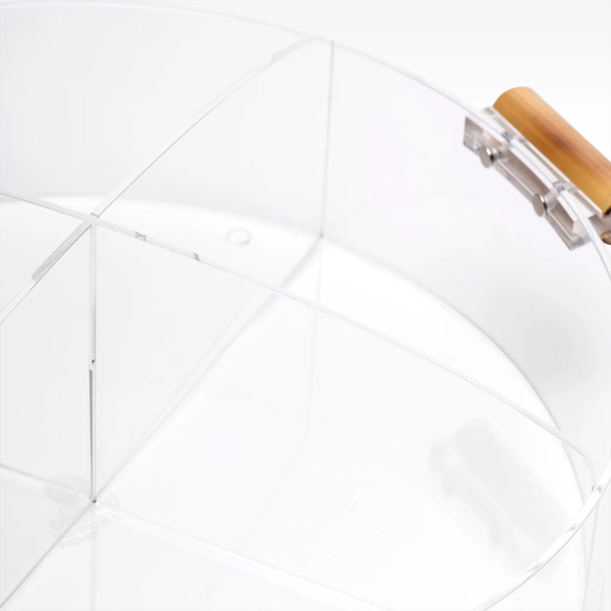 Detalhe do Cesto para Pão Mod G Bambu.