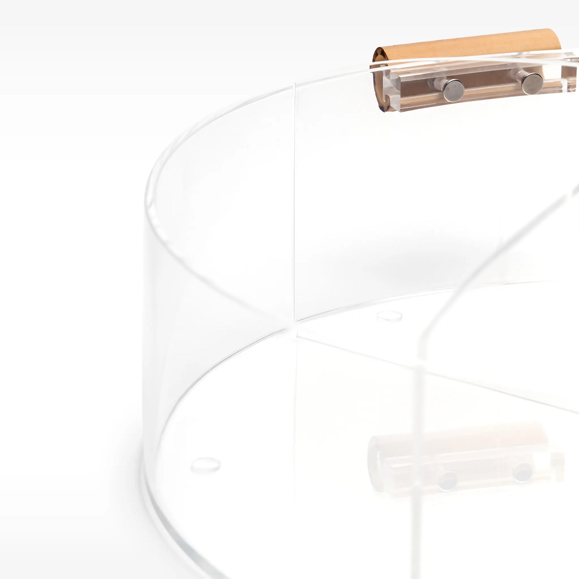 Detalhe do Cesto para Pão Mod G Bambu.