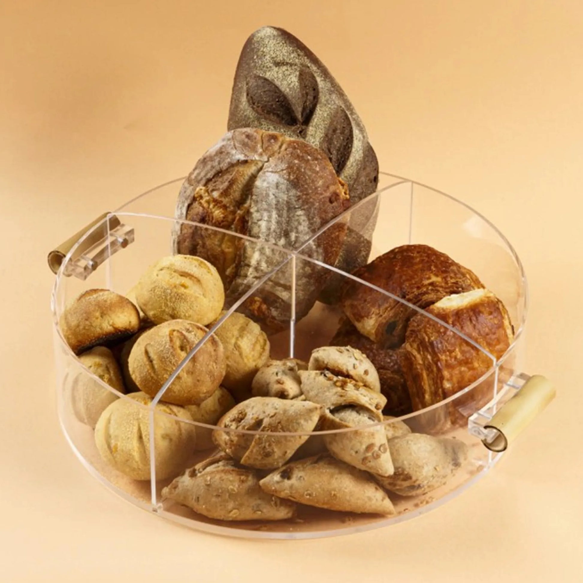 Cesto para Pão Mod G Bambu.