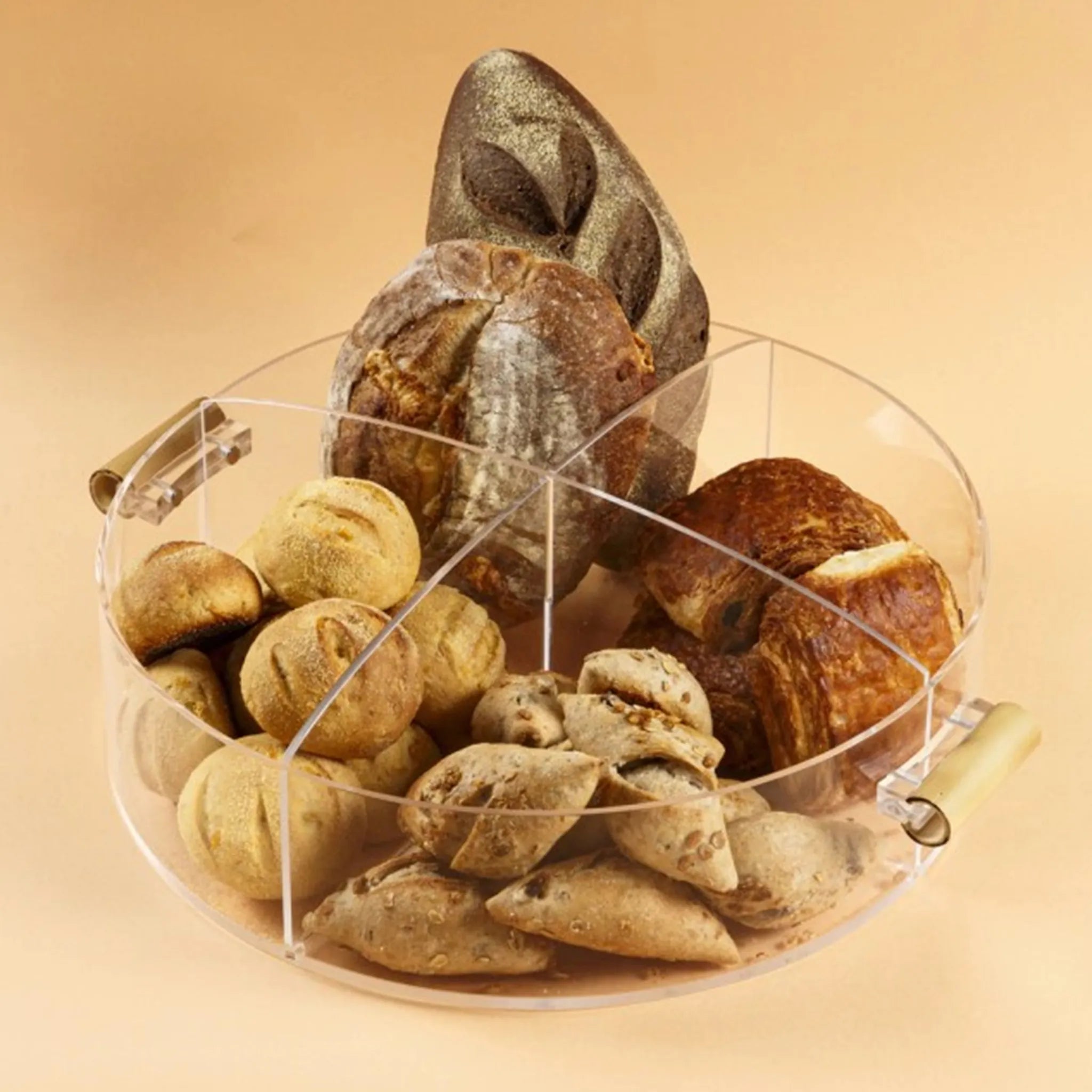 Cesto para Pão Mod G Bambu.