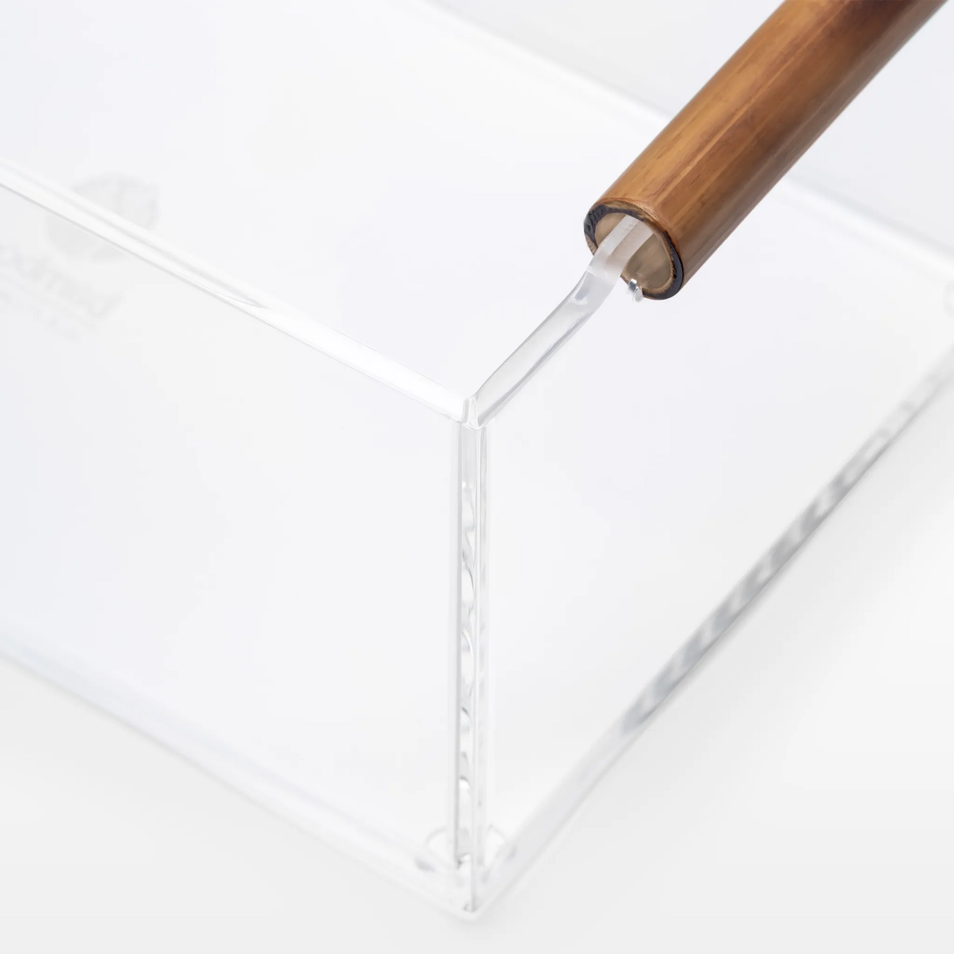 Detalhe do Cesto para Pão Mod P Bambu.