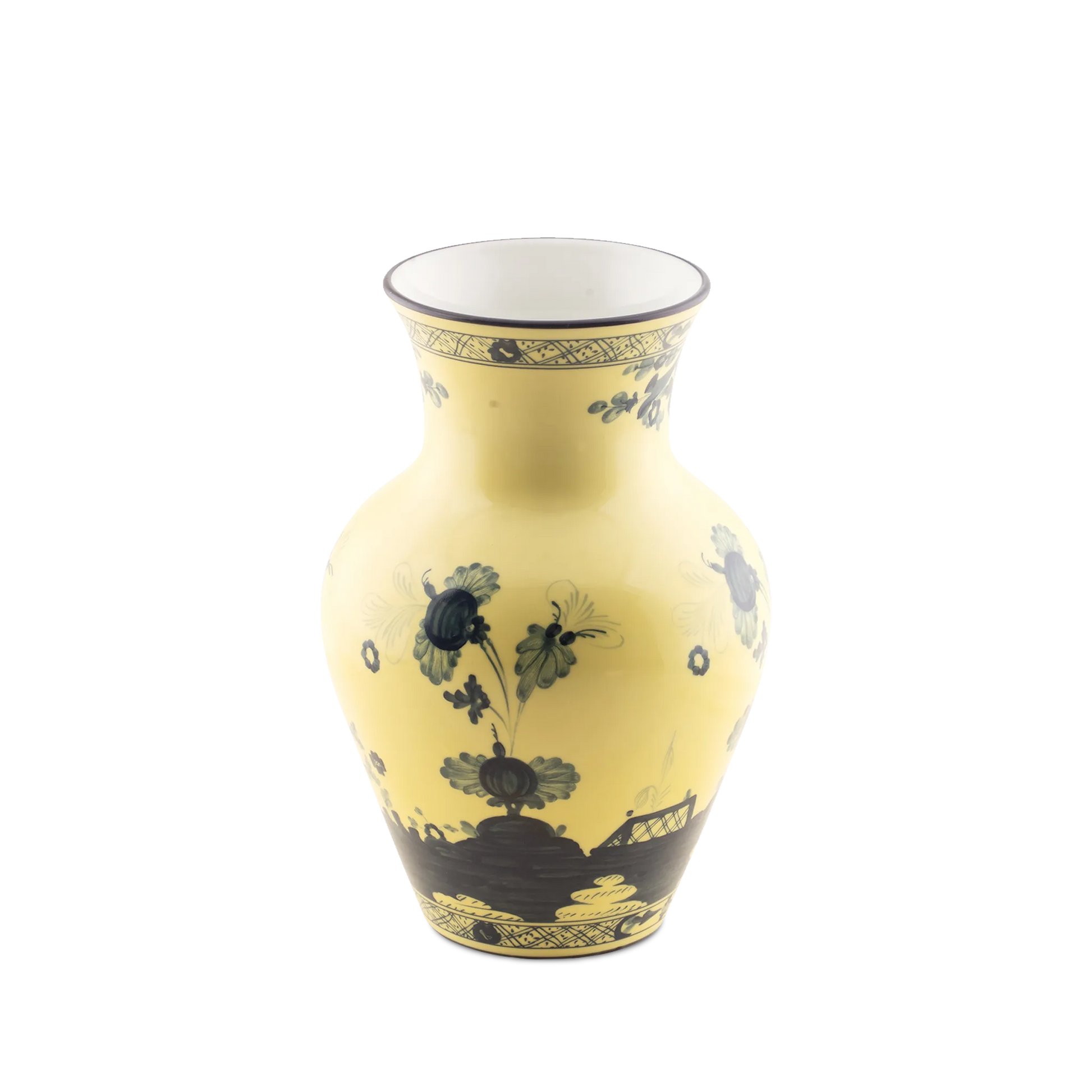 Vaso Médio Oriente Italiano Citrino.