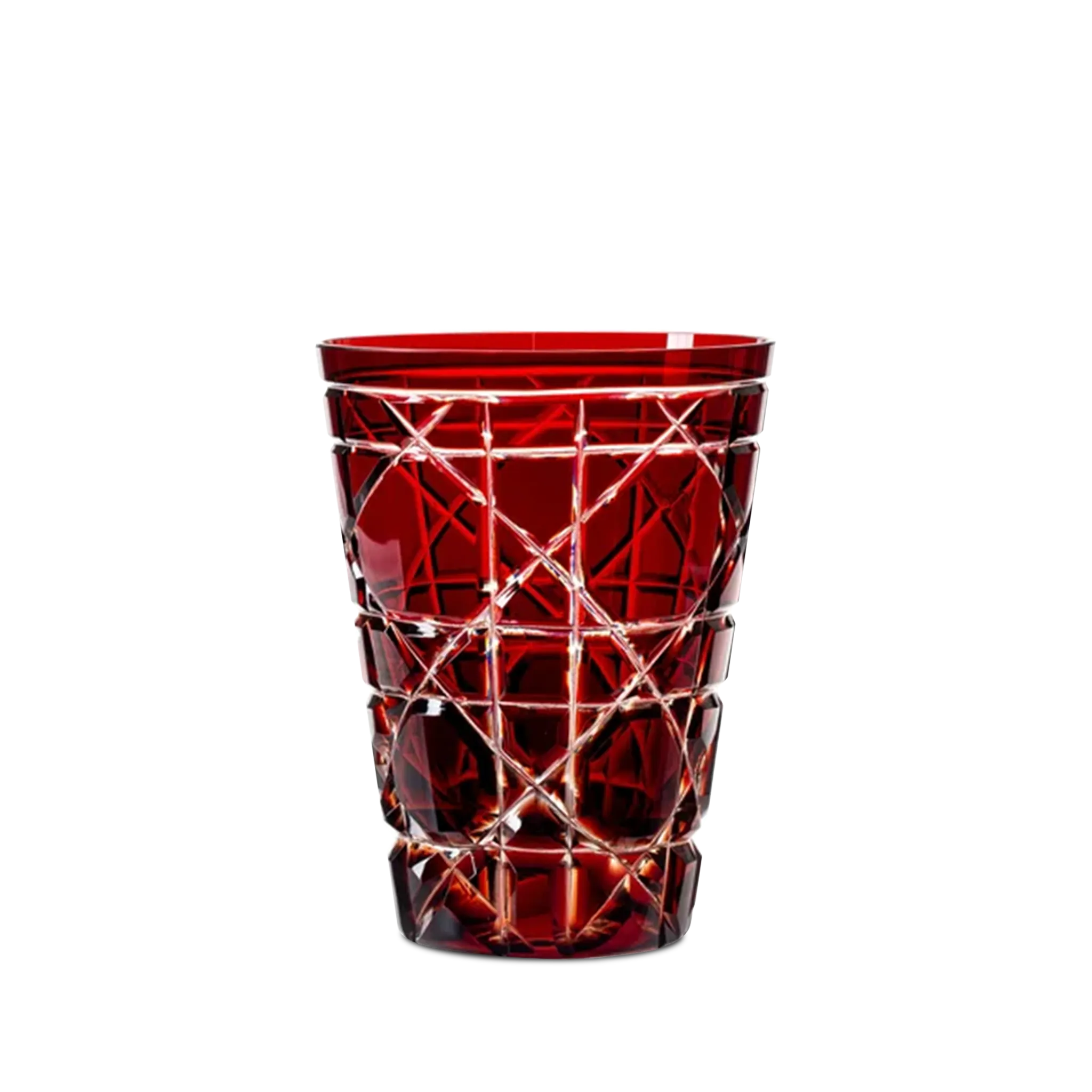 Copo Long Drink Cannage Vermelho.