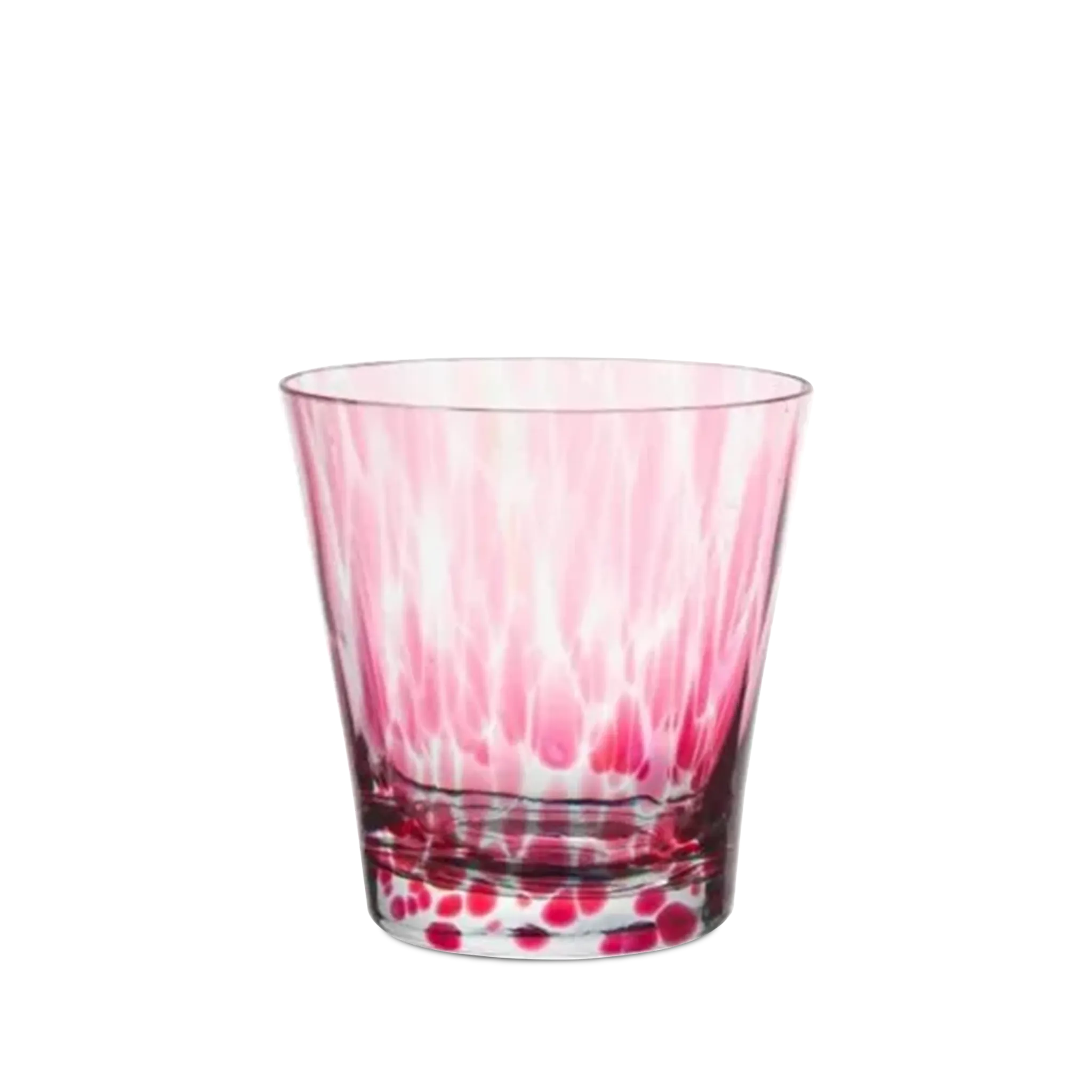 Copo Murano Color Rosa.