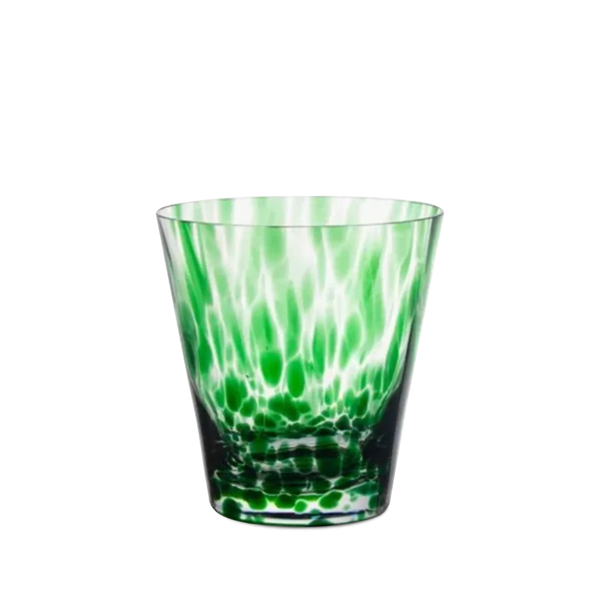 Copo Murano Color Verde Escuro.