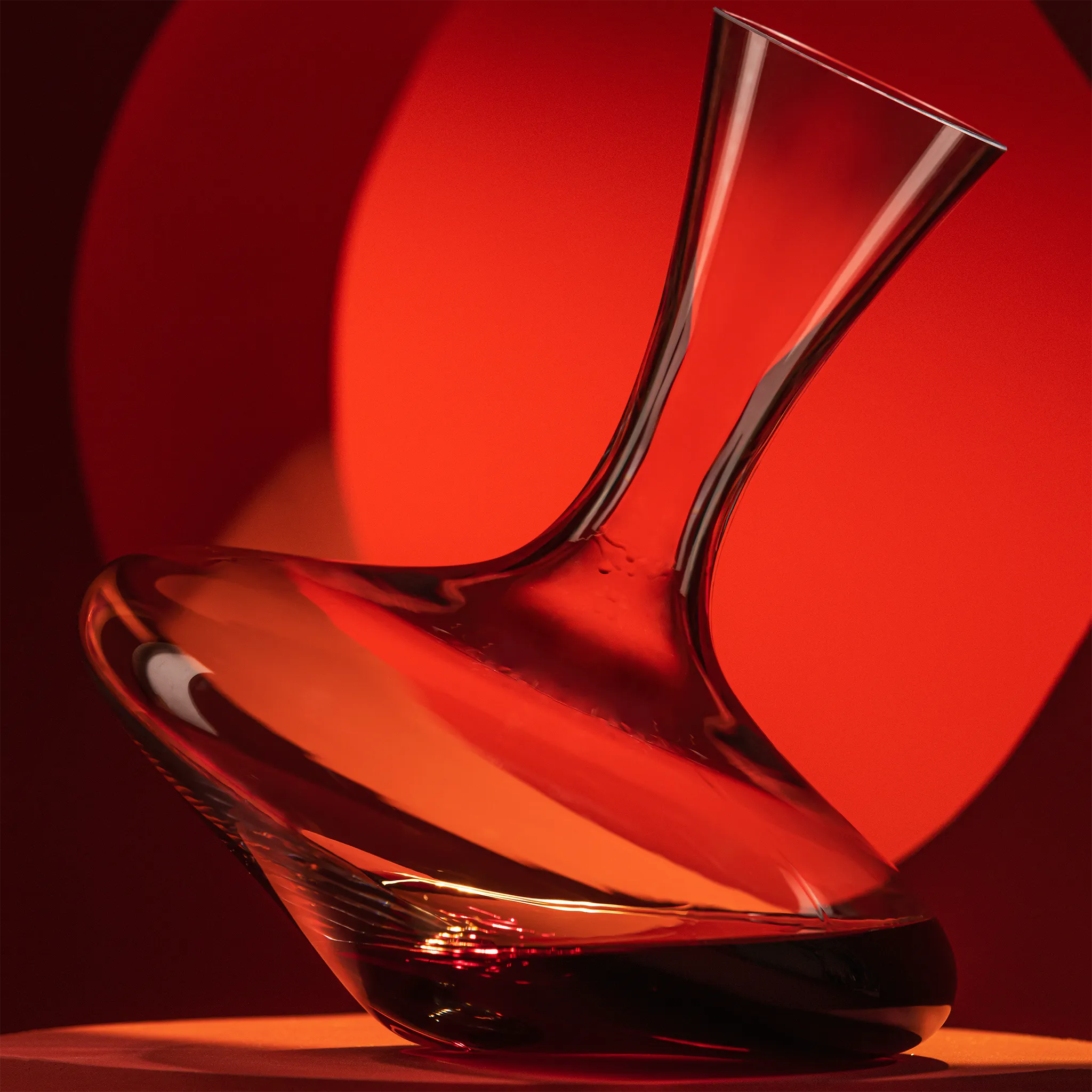 Decanter De Cristal 23cm.