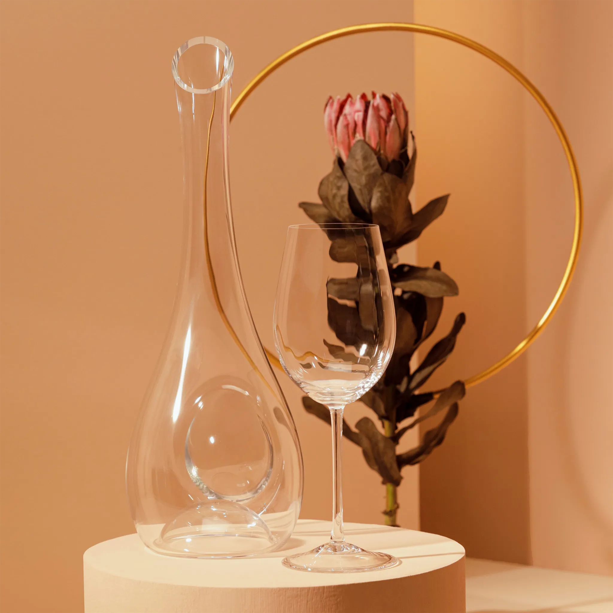 Decanter De Cristal 41cm.