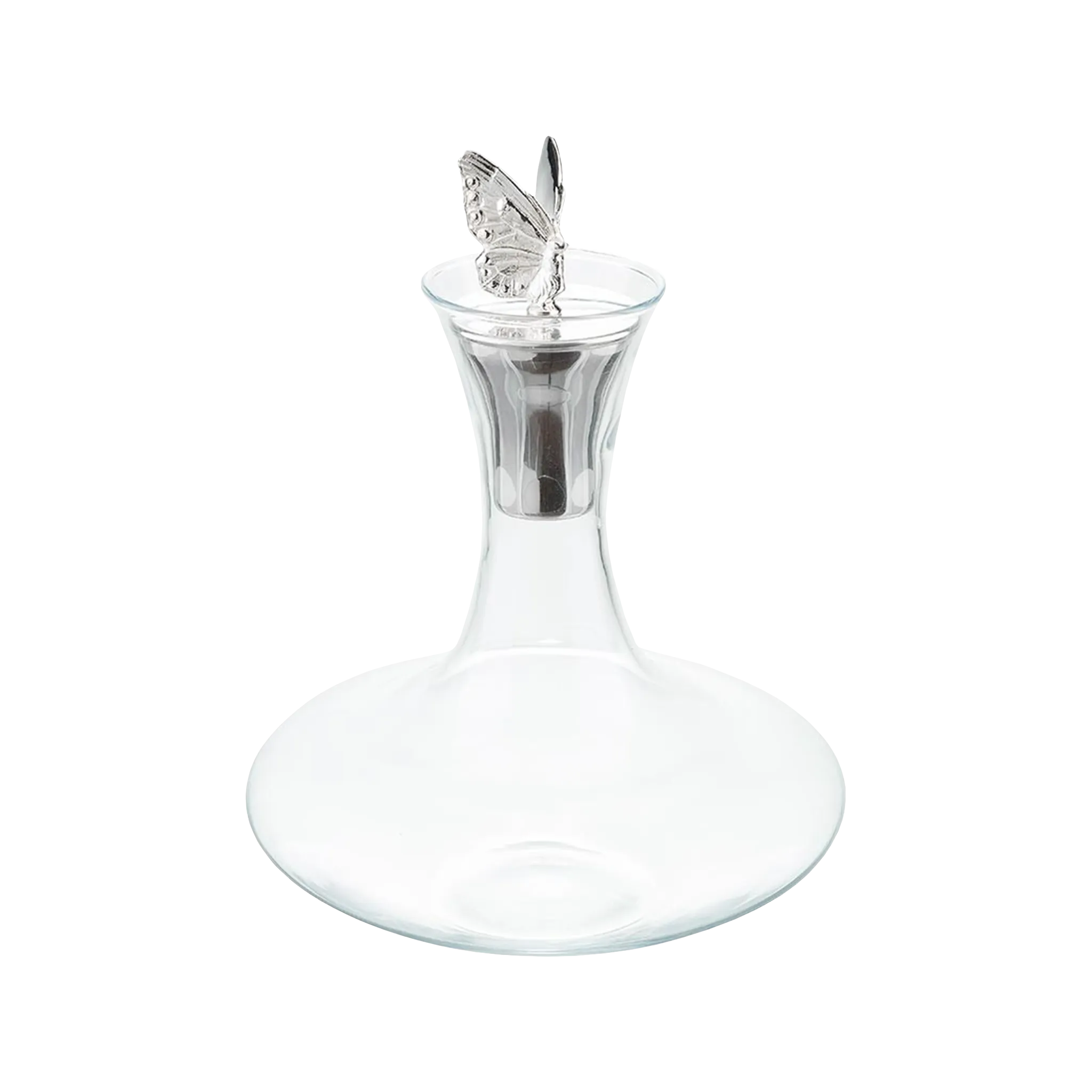 Decanter Prata Borboleta.