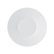 Prato Pão Ecume Branco.