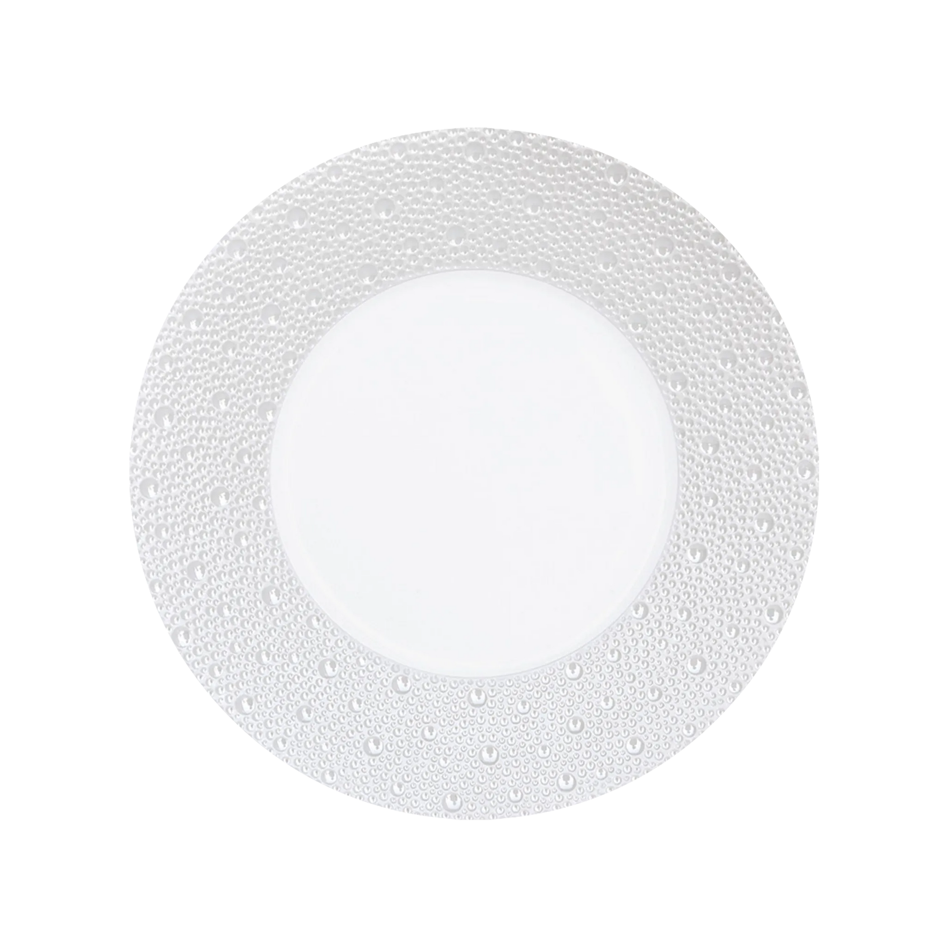 Prato Sobremesa Ecume Pérola.