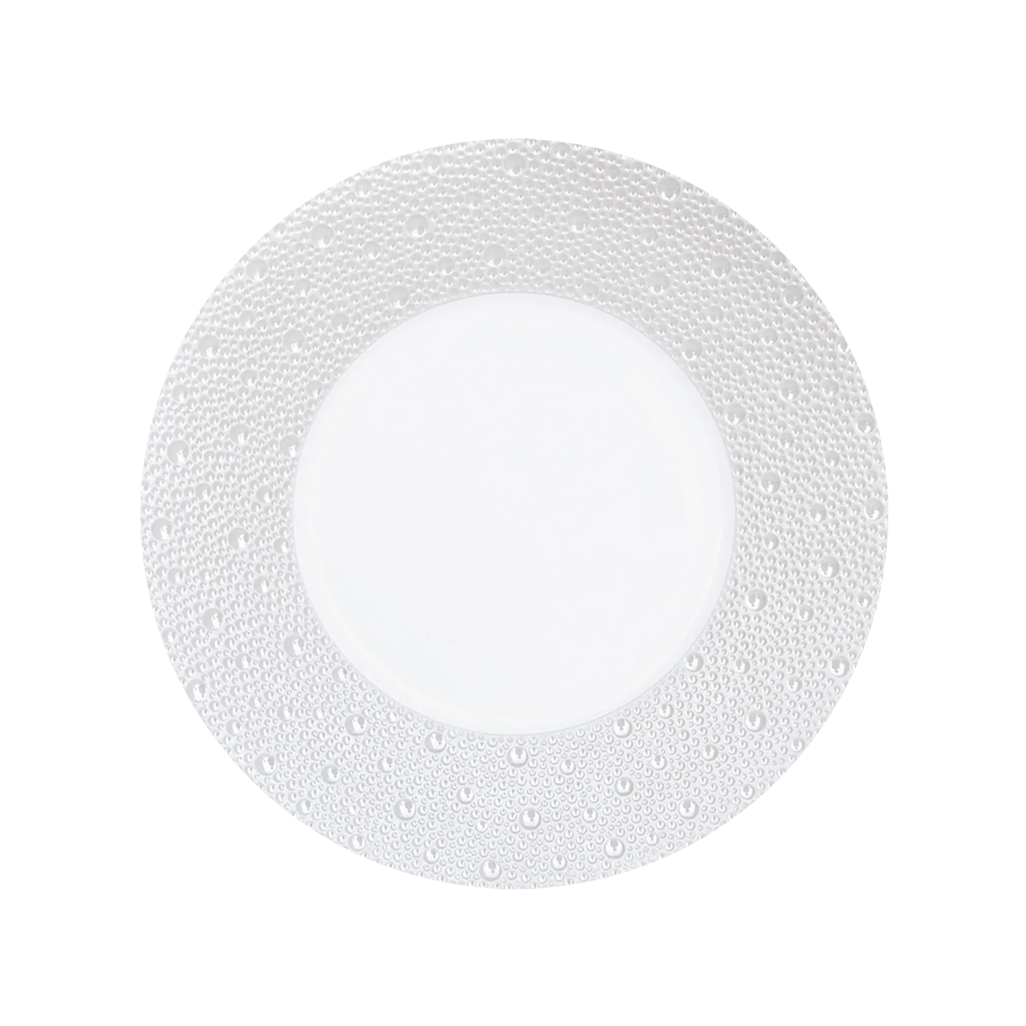 Prato Sobremesa Ecume Pérola.