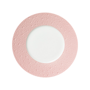 Prato Pão Ecume Rosa.