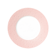 Prato Sobremesa Ecume Rosa.