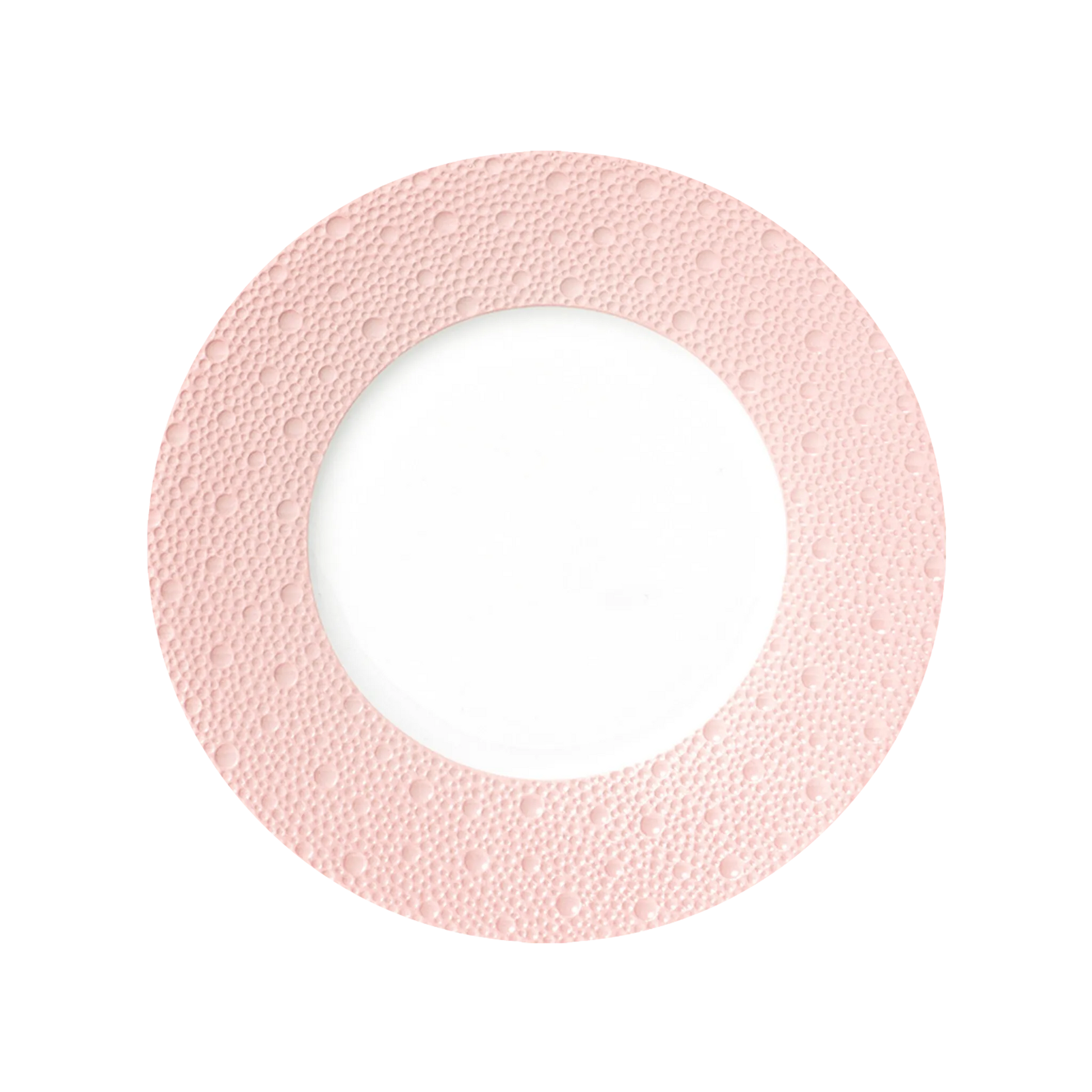 Prato Sobremesa Ecume Rosa.