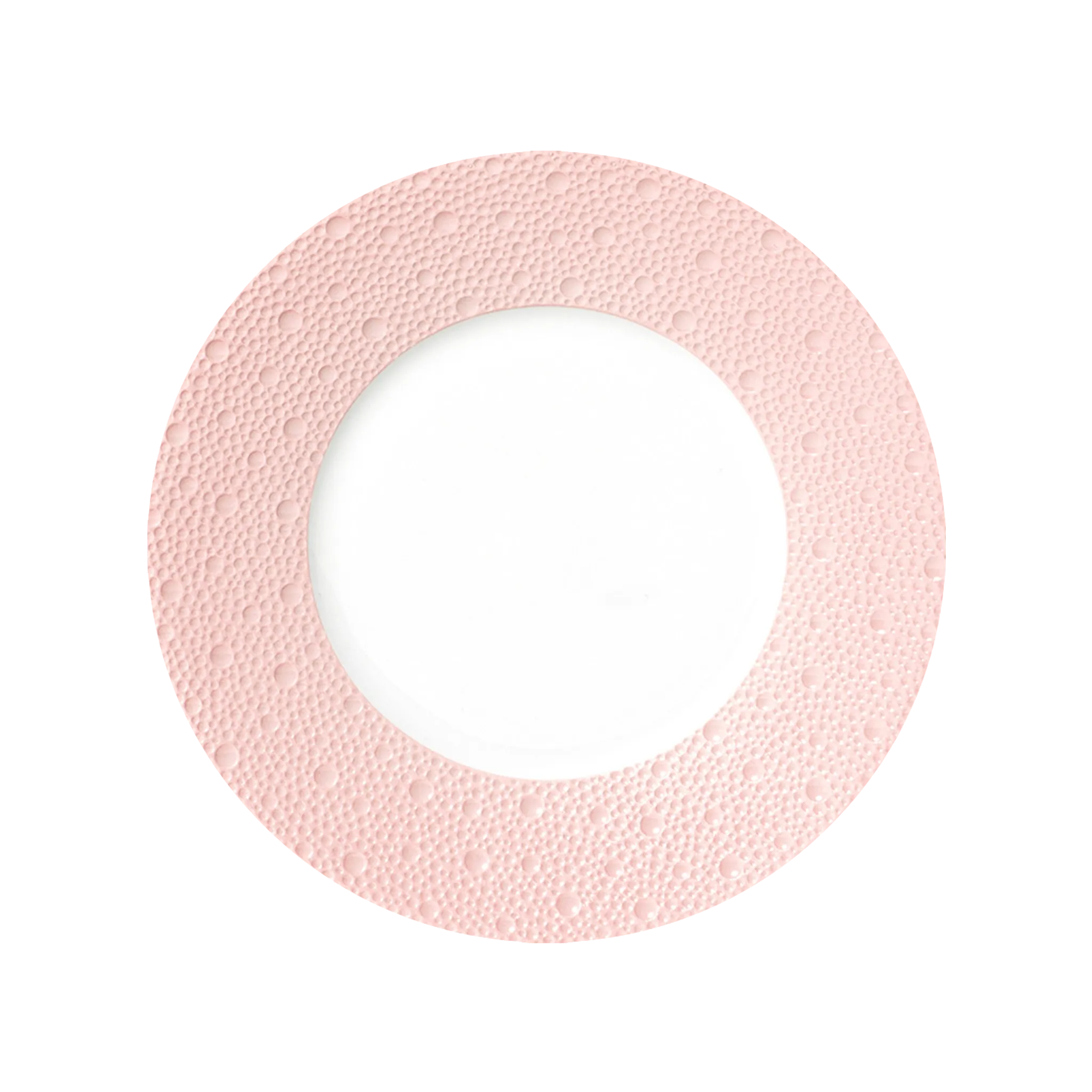 Prato Sobremesa Ecume Rosa.