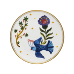 Prato Pão Floral Vintage.