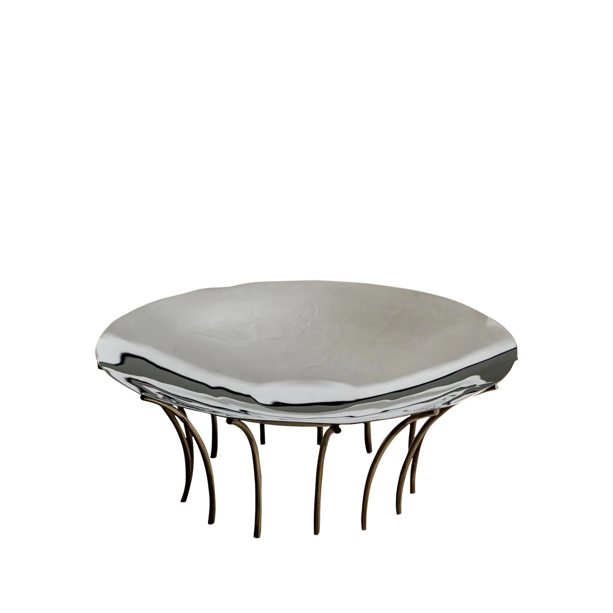 Fruteira Meia Lua Prata.