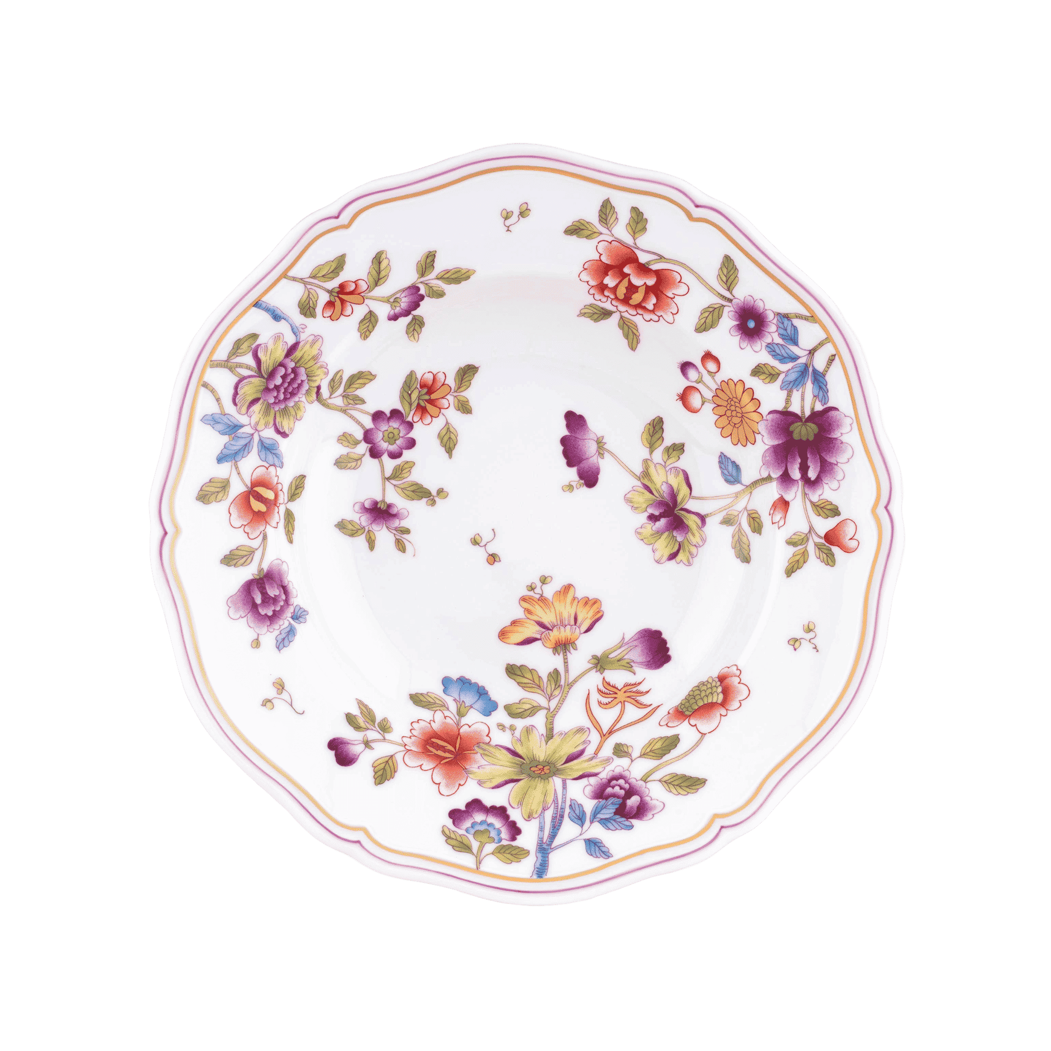 Vista frontal do Prato Fundo Granduca Coreana.