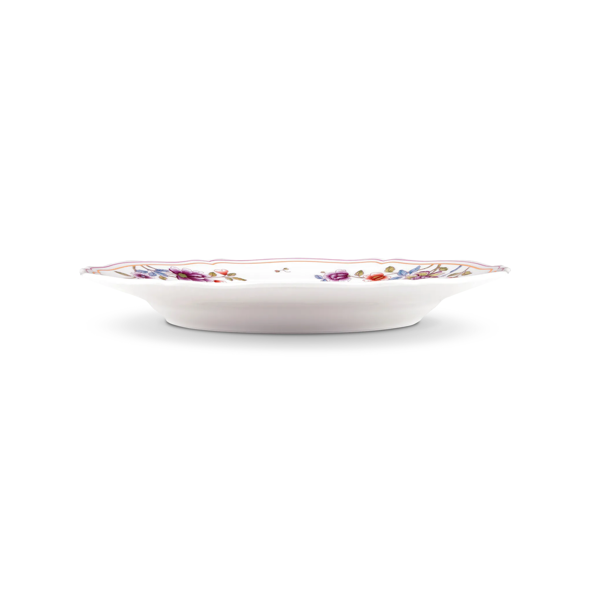 Vista lateral do Prato Raso Granduca Coreana.