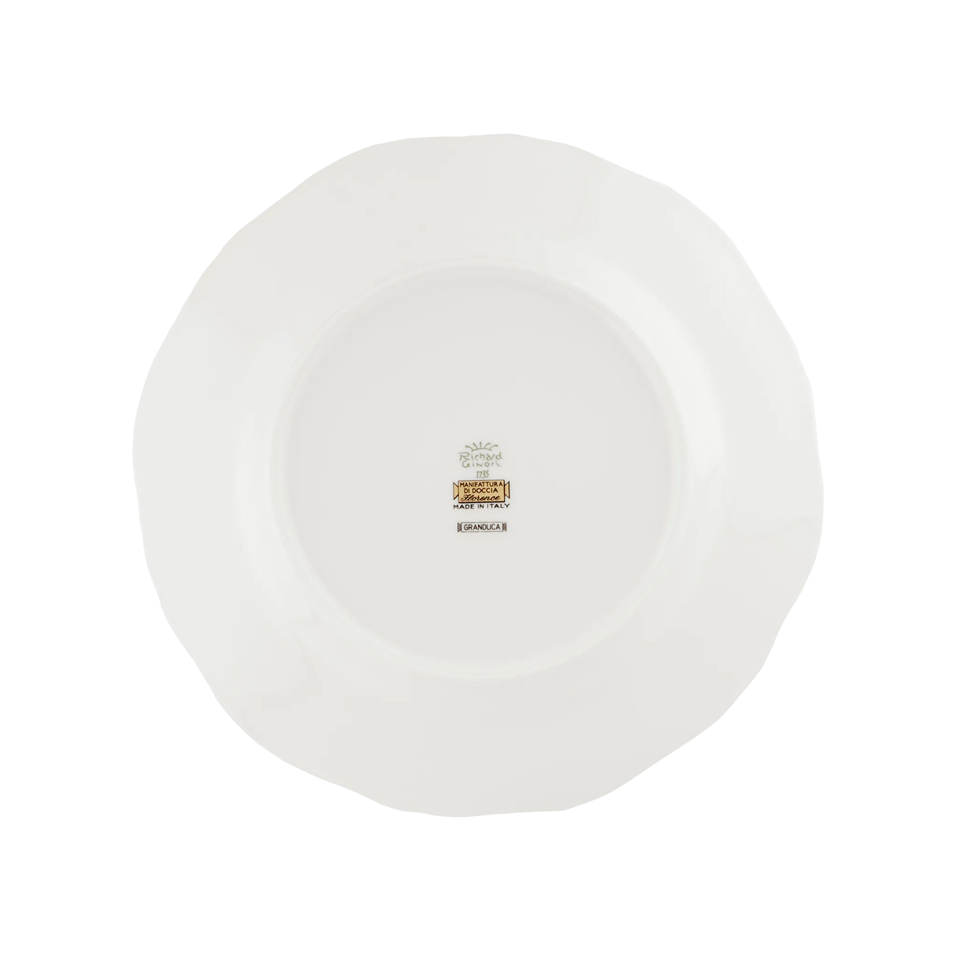 Verso do Prato Raso Granduca Coreana.