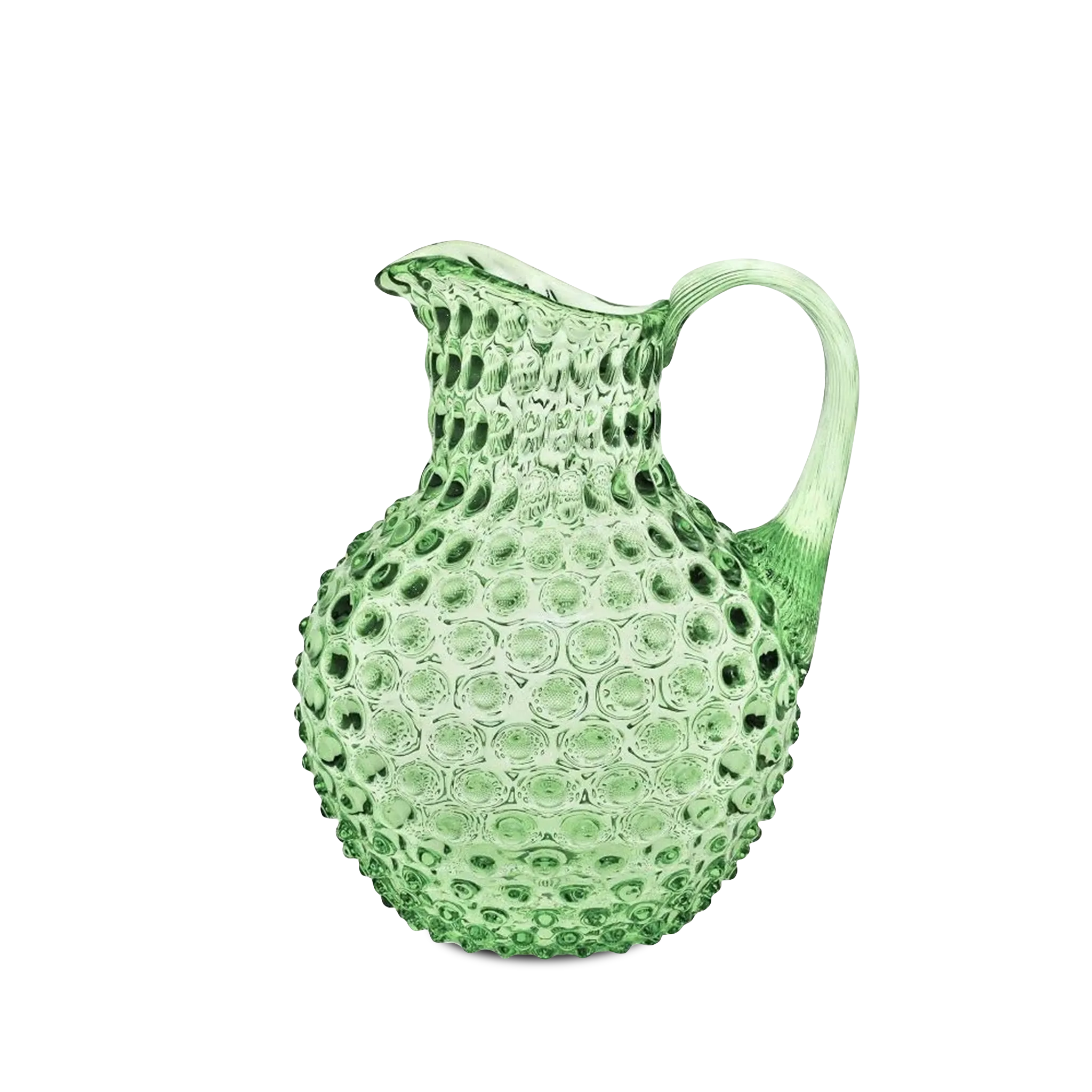 Jarra Hobnail Verde Claro 2L.