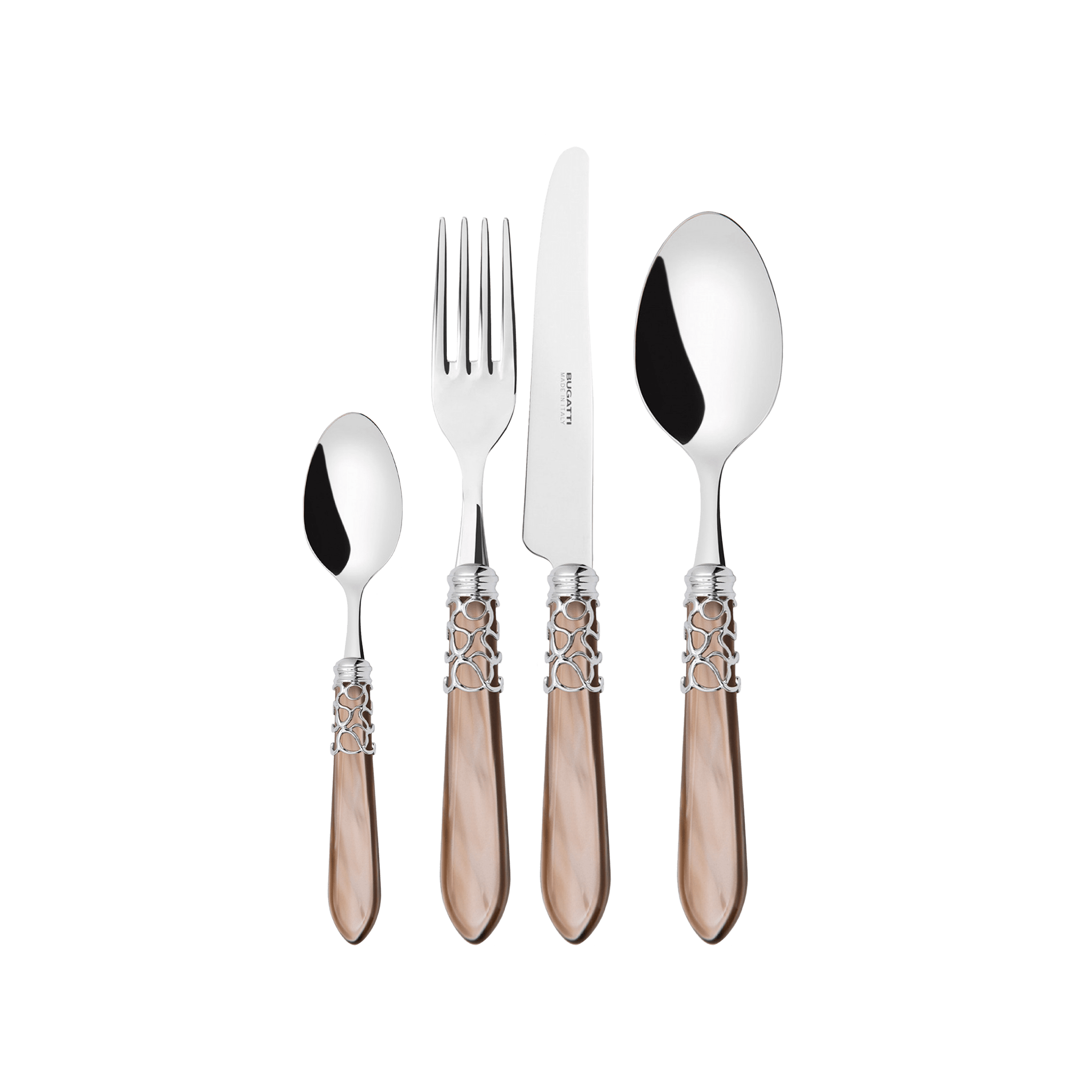 Set Faqueiro Melodia Ônix Inox.