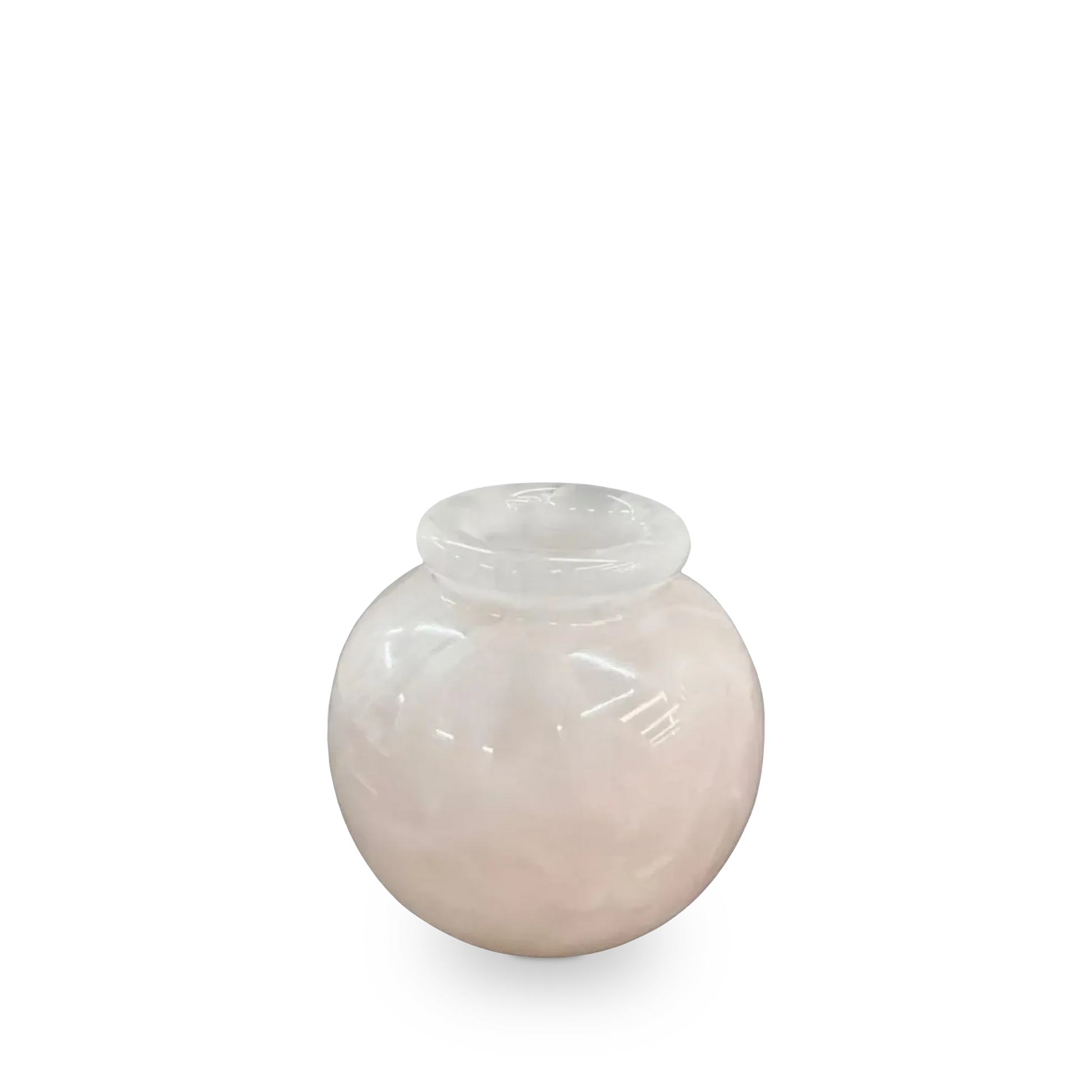 Vaso Calcita Rosa Mini.