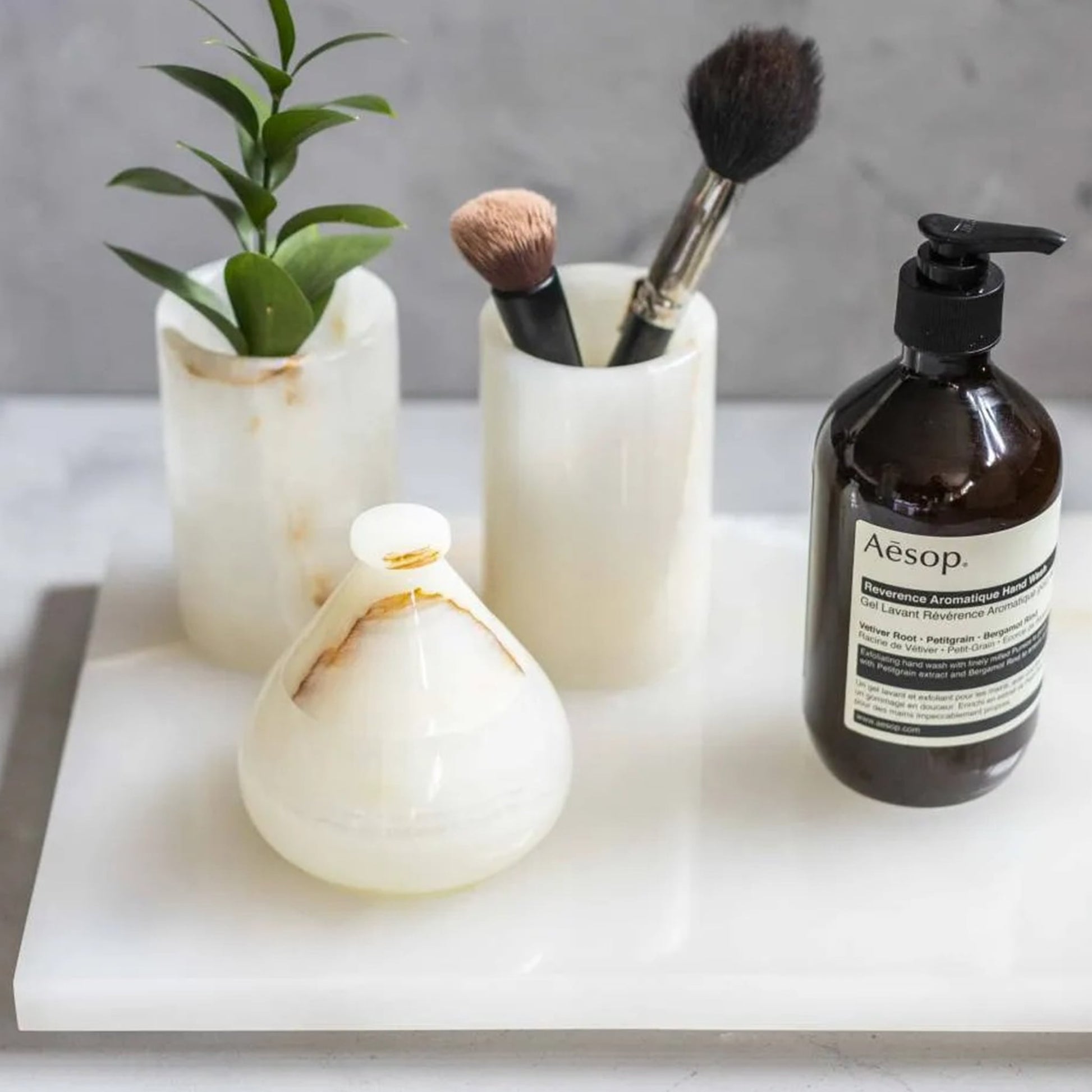 Vaso Ônix Mini ambientado.