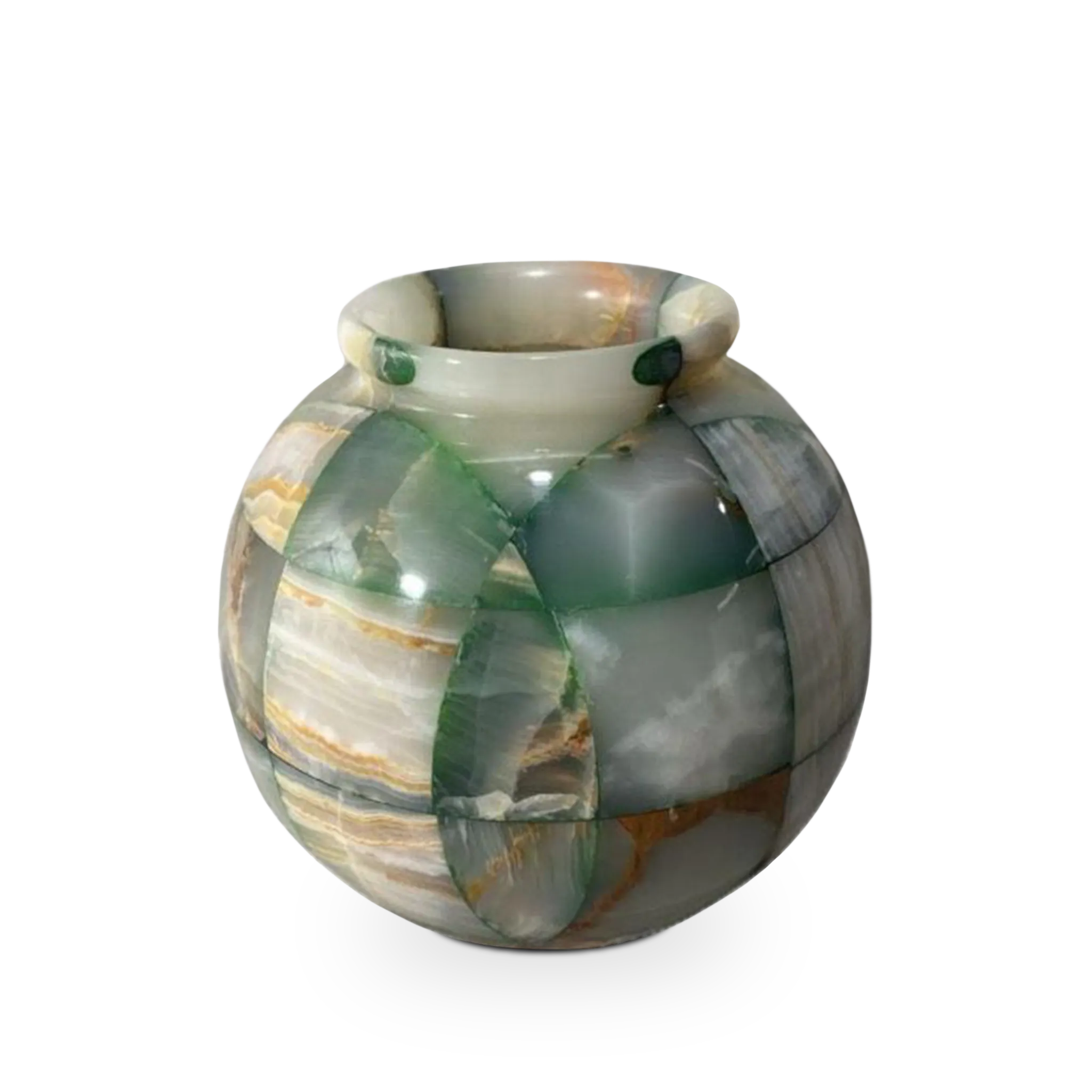 Vaso Olímpia Ônix Verde.