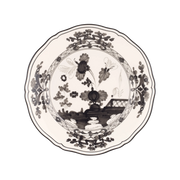 Vista frontal do Prato Sobremesa Oriente Italiano Albus.